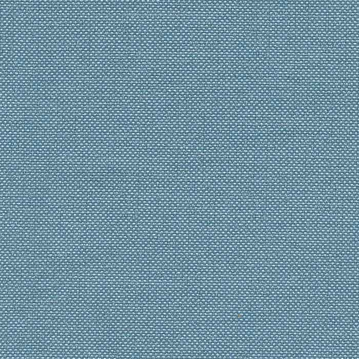 A close-up of a woven fabric texture in a muted dusty blue color, filling the entire frame.