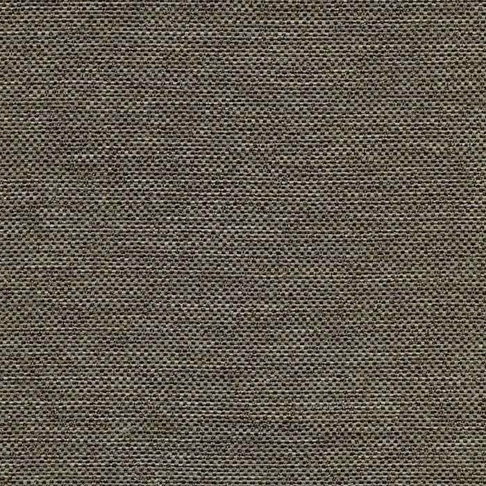 A close-up of a woven fabric texture in a dark taupe-brown color, showing the detailed horizontal and vertical weave pattern.
