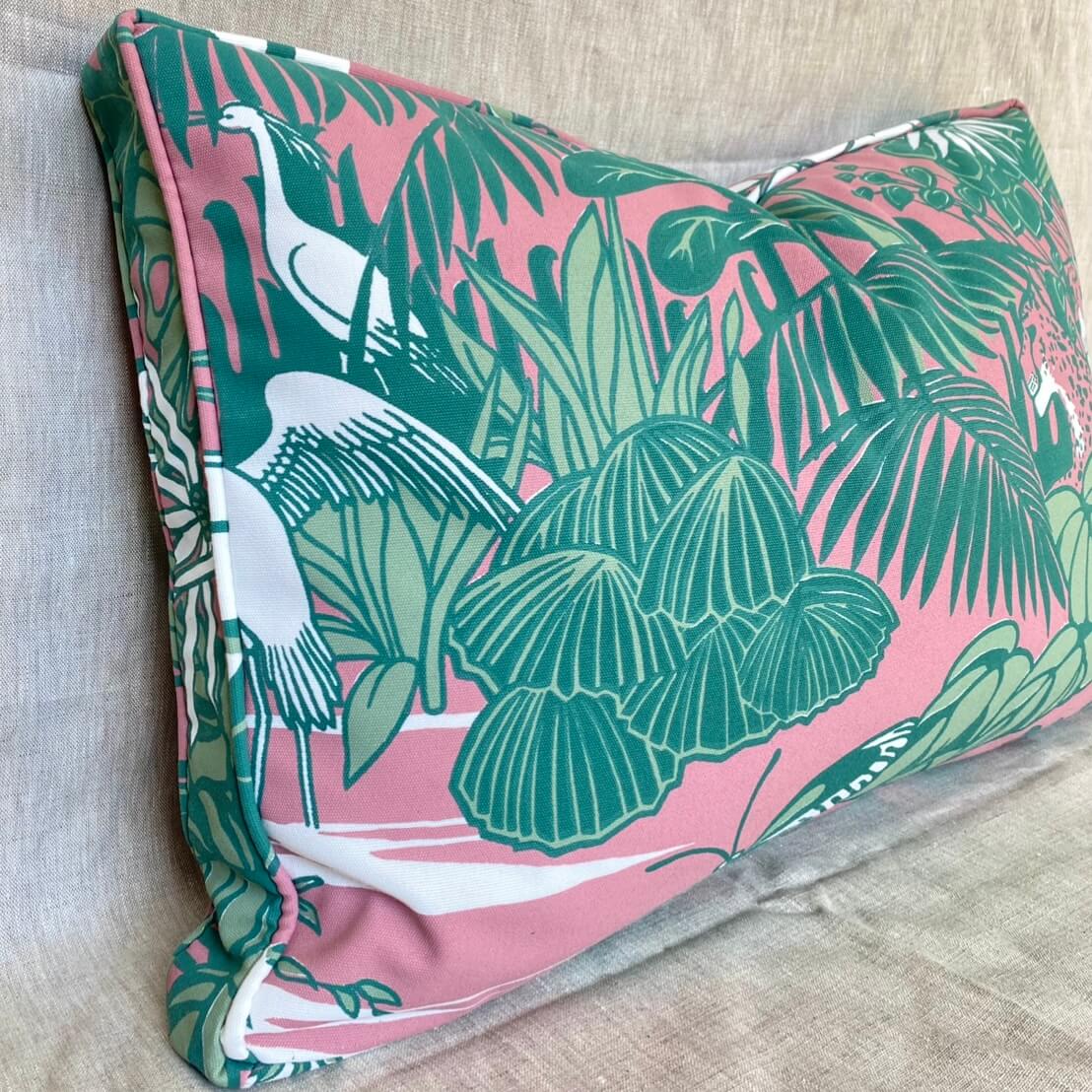 Florence Broadhurst Jungle Outdoor Box Cushion 60cm x 40cm