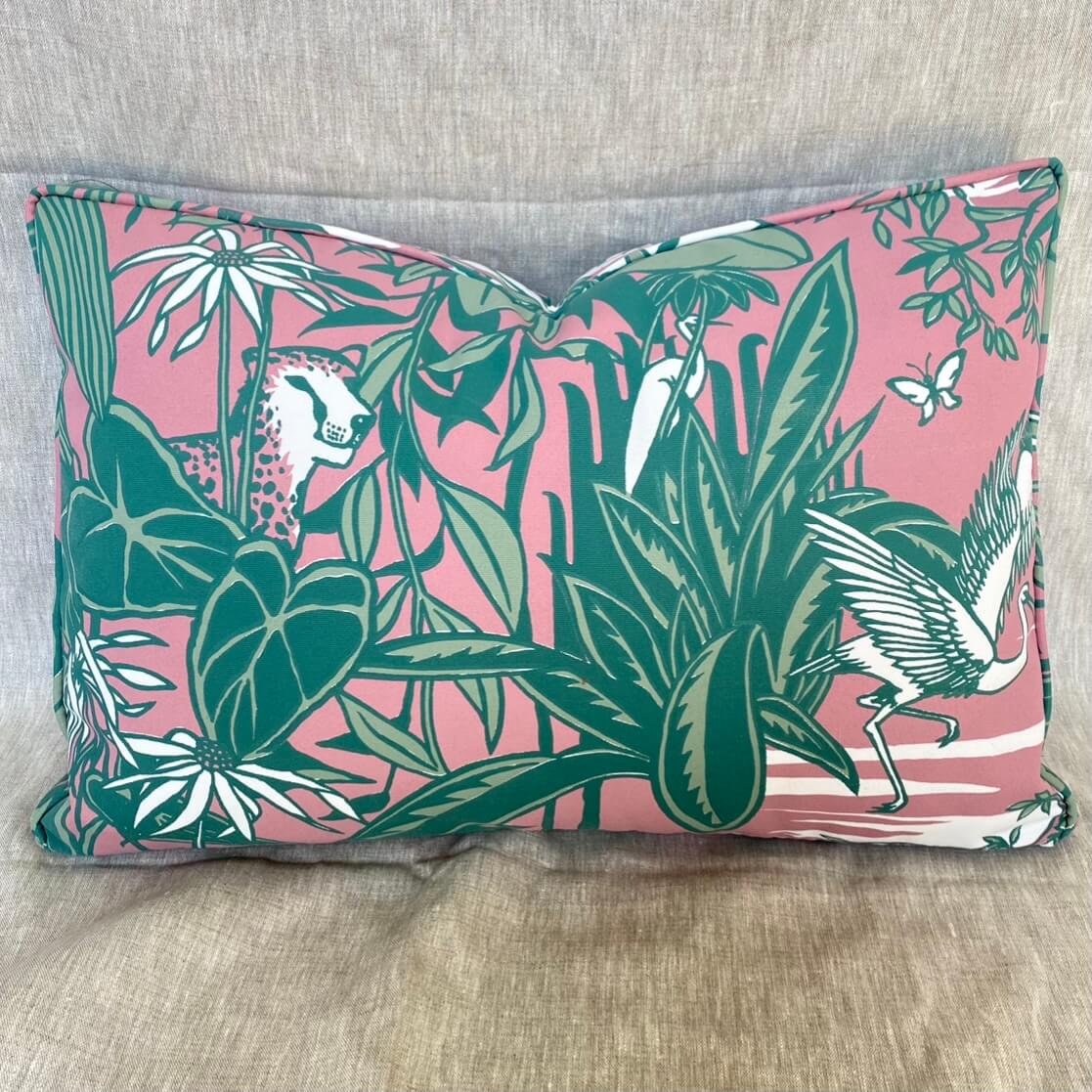 Florence Broadhurst Jungle Outdoor Box Cushion 60cm x 40cm
