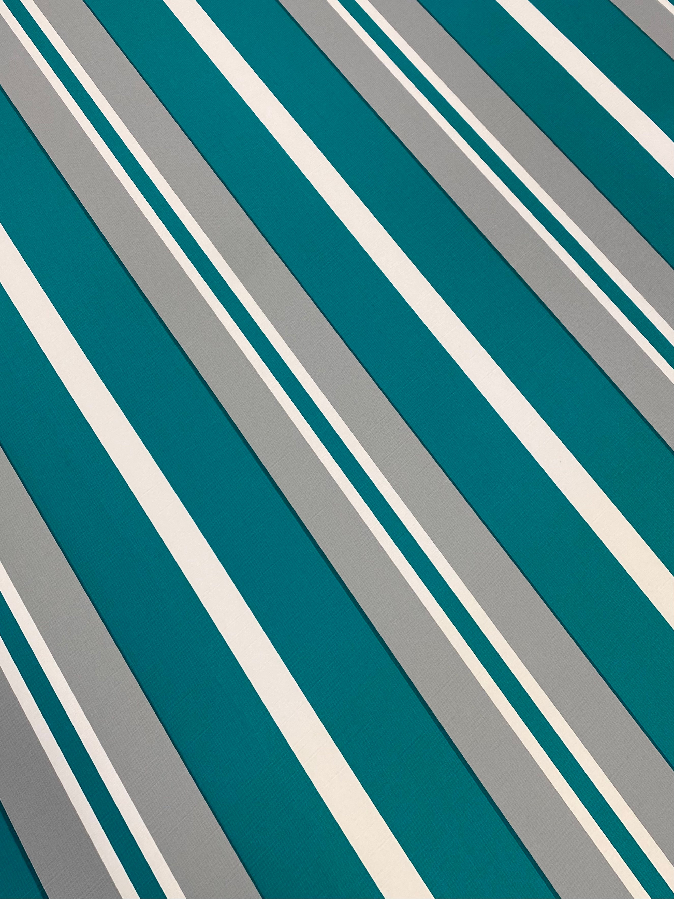 Jade, Grey, Cream Stripe is a plastic vinyl designed for an array of applications.