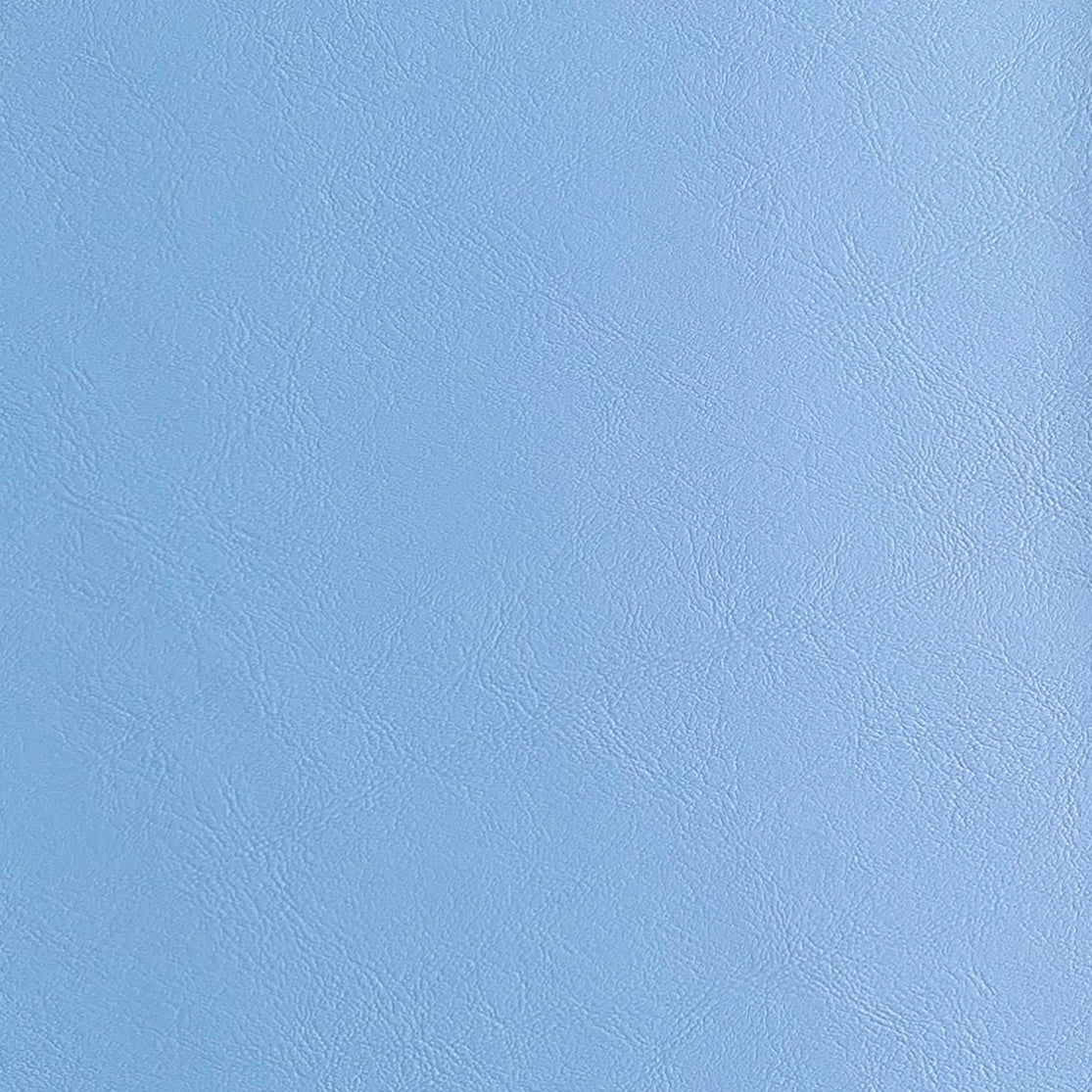 Eden Upholstery Vinyl: Azur Blue. Light Blue furniture vinyl
