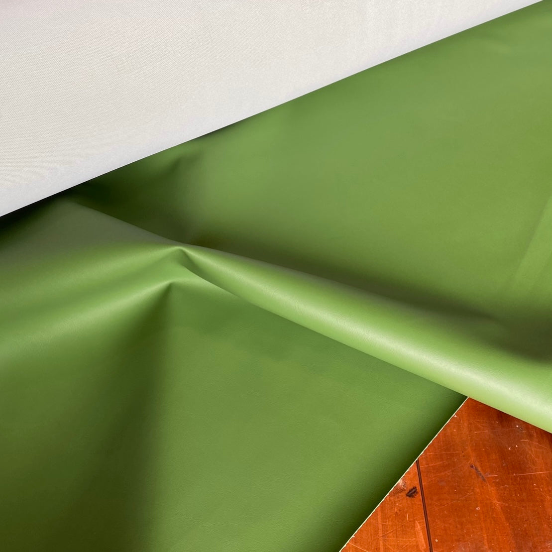 Green upholstery vinyl. Eden Upholstery Vinyl: Shamrock Green
