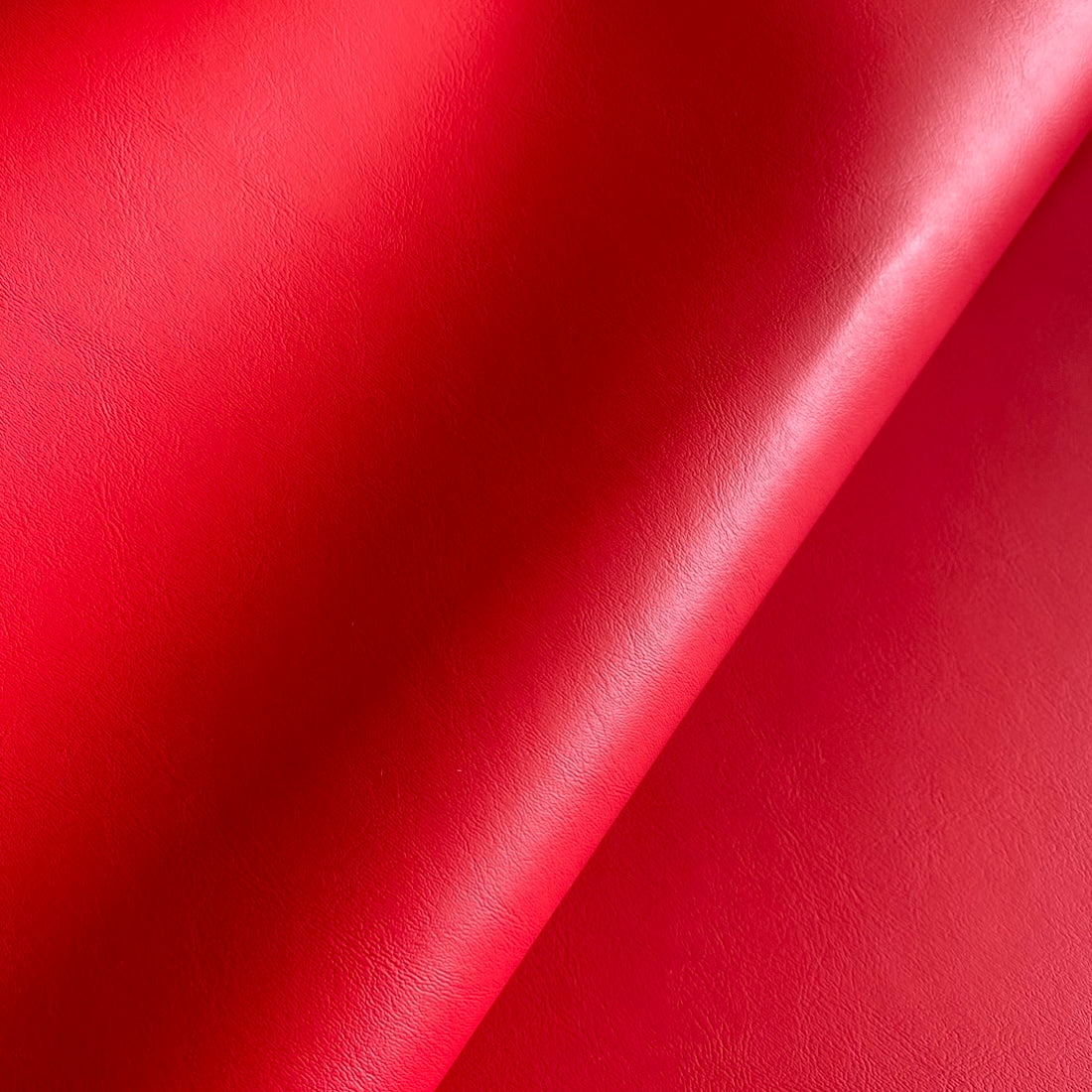 Eden Upholstery Vinyl: Cherry Red. Red Upholstery Vinyl