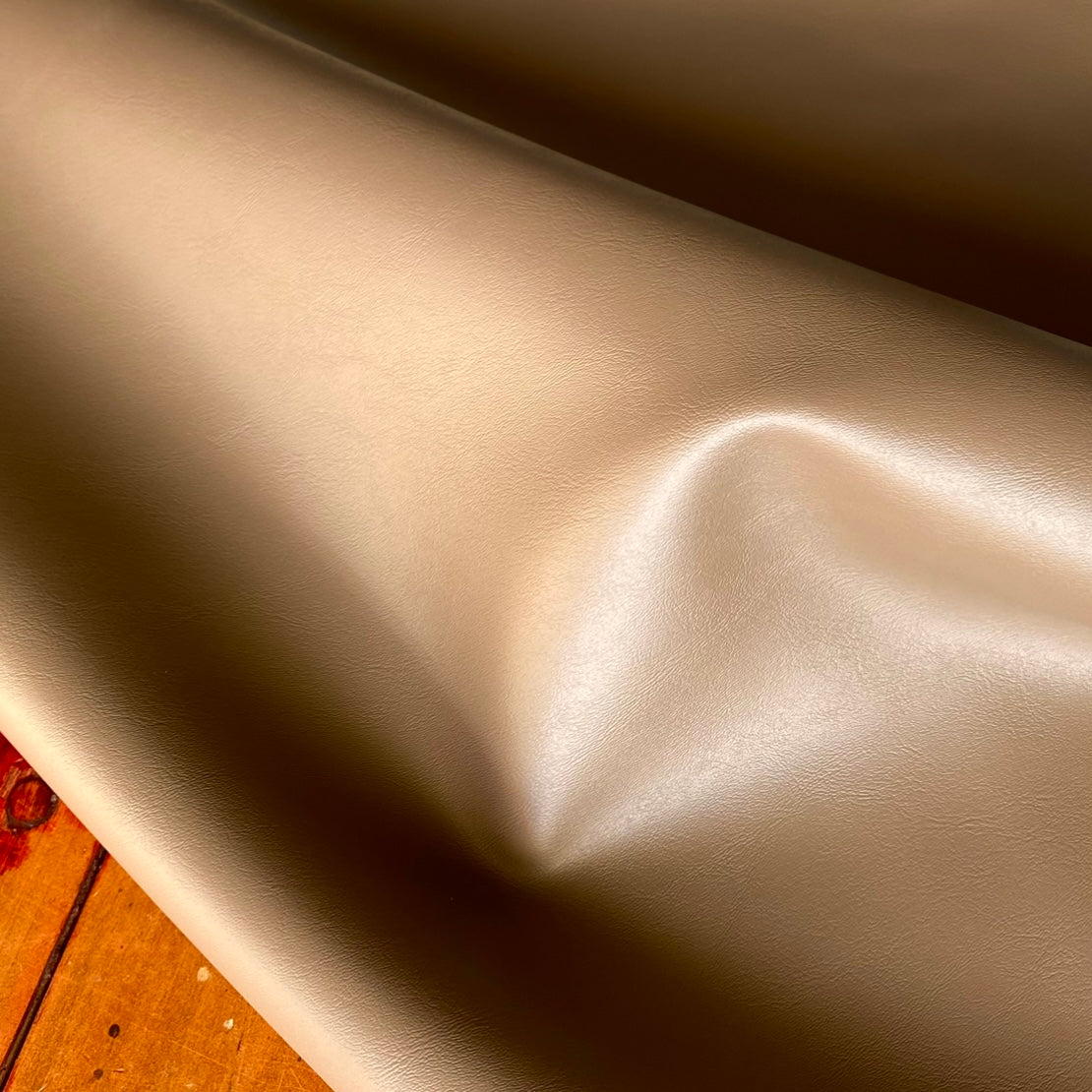 Eden Upholstery Vinyl: Teak Brown