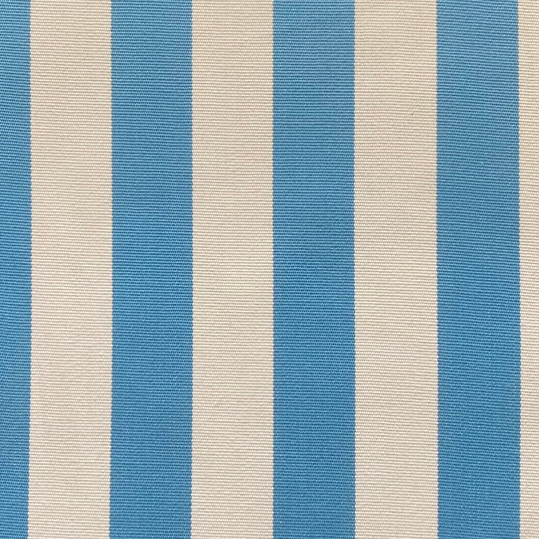 Sunbrella Upholstery Fabric Blue 1" Stripe
