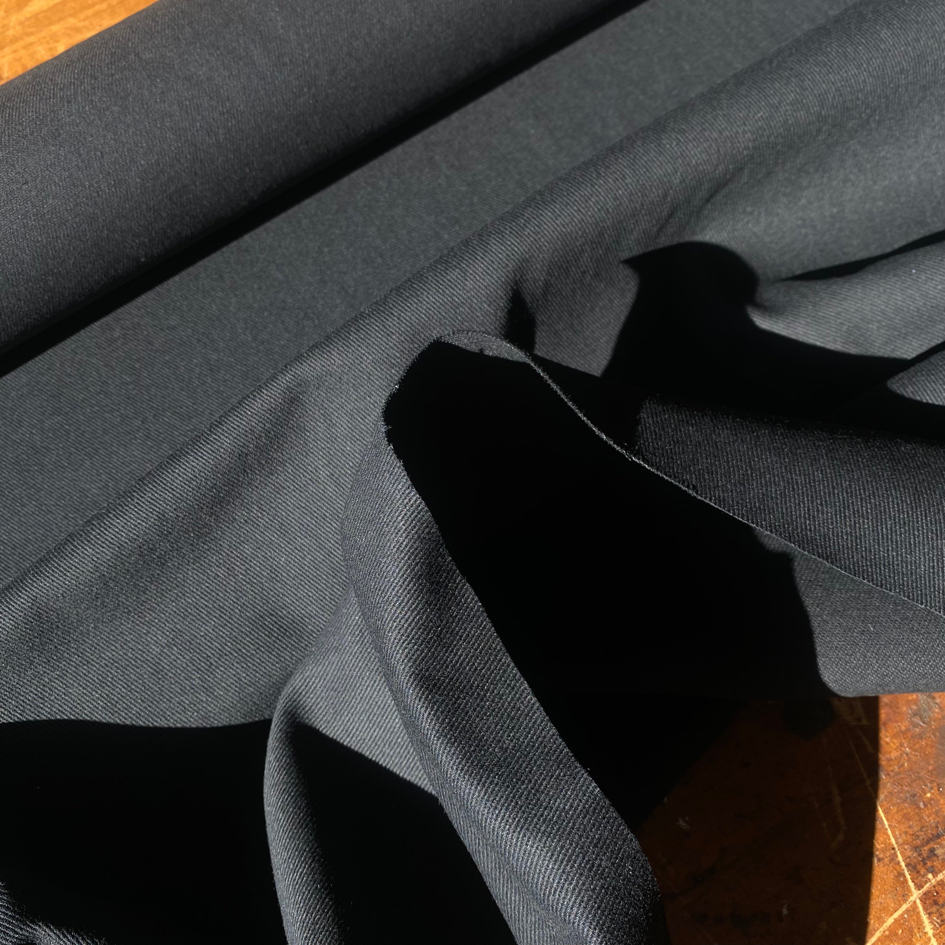 8oz Cotton Drill Black