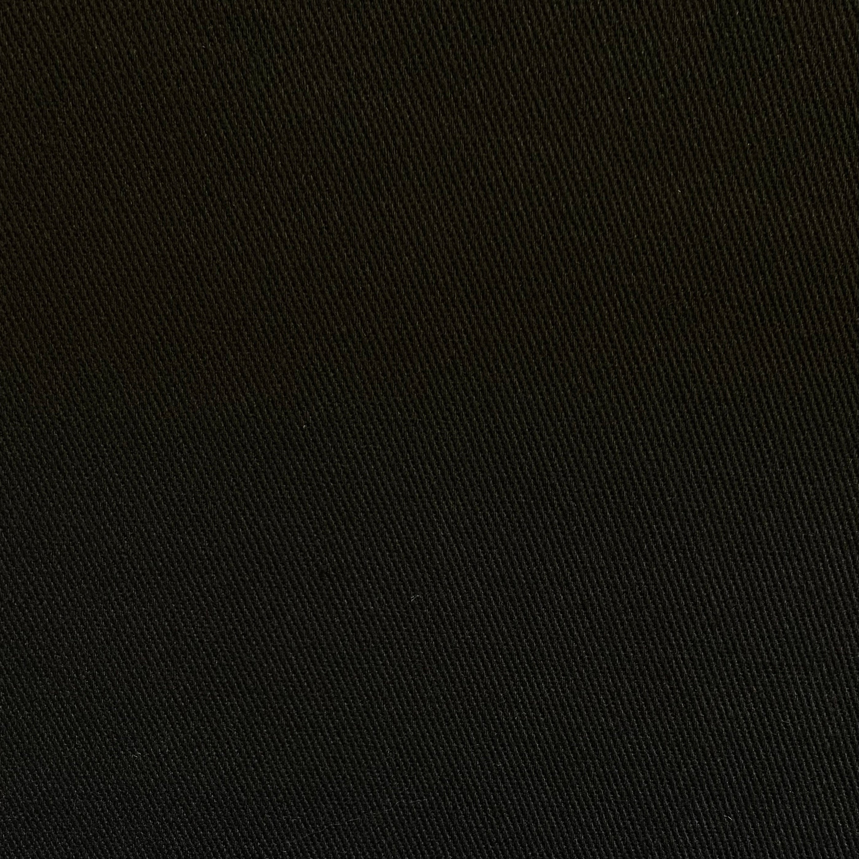 8oz Cotton Drill Black