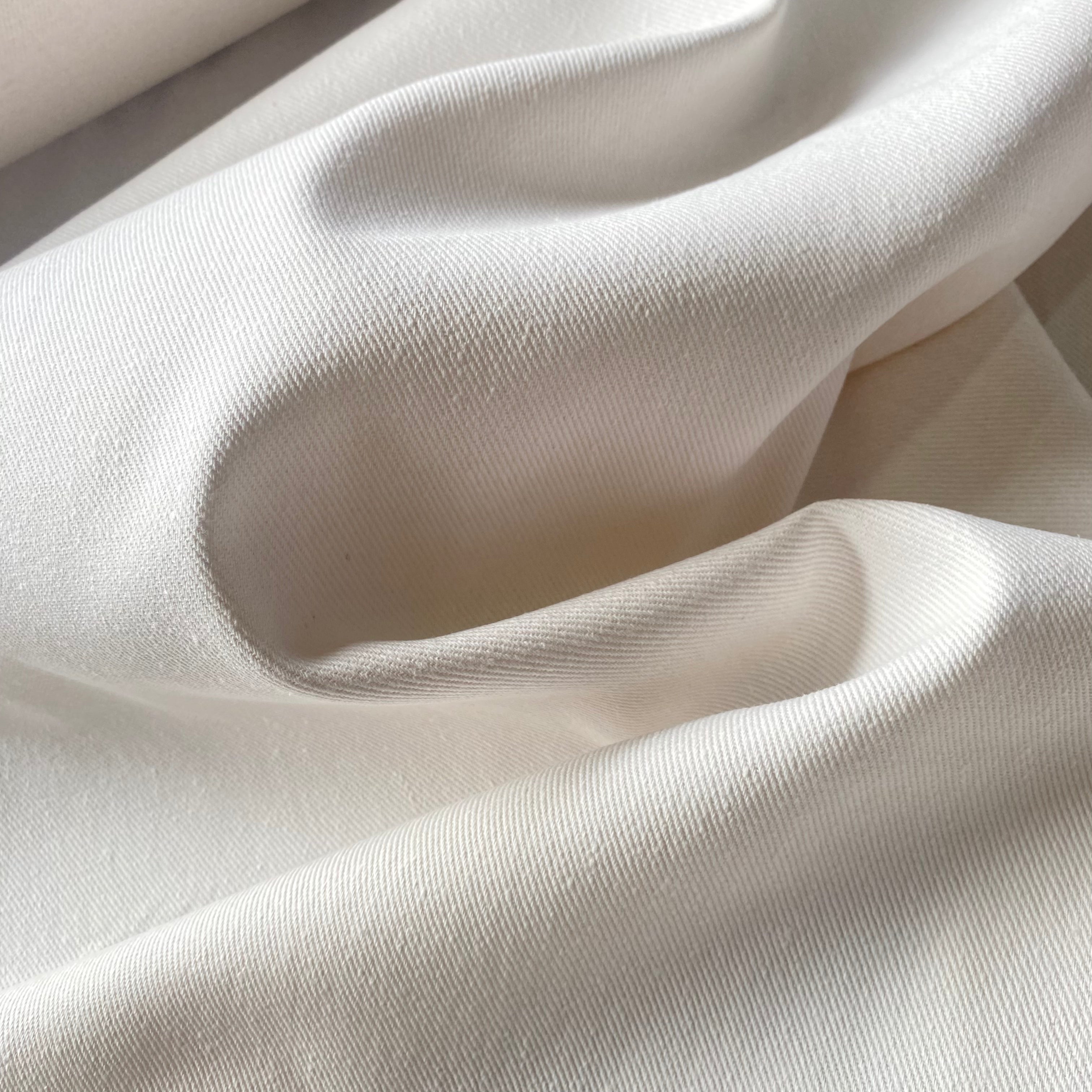 8oz Cotton Drill Ivory