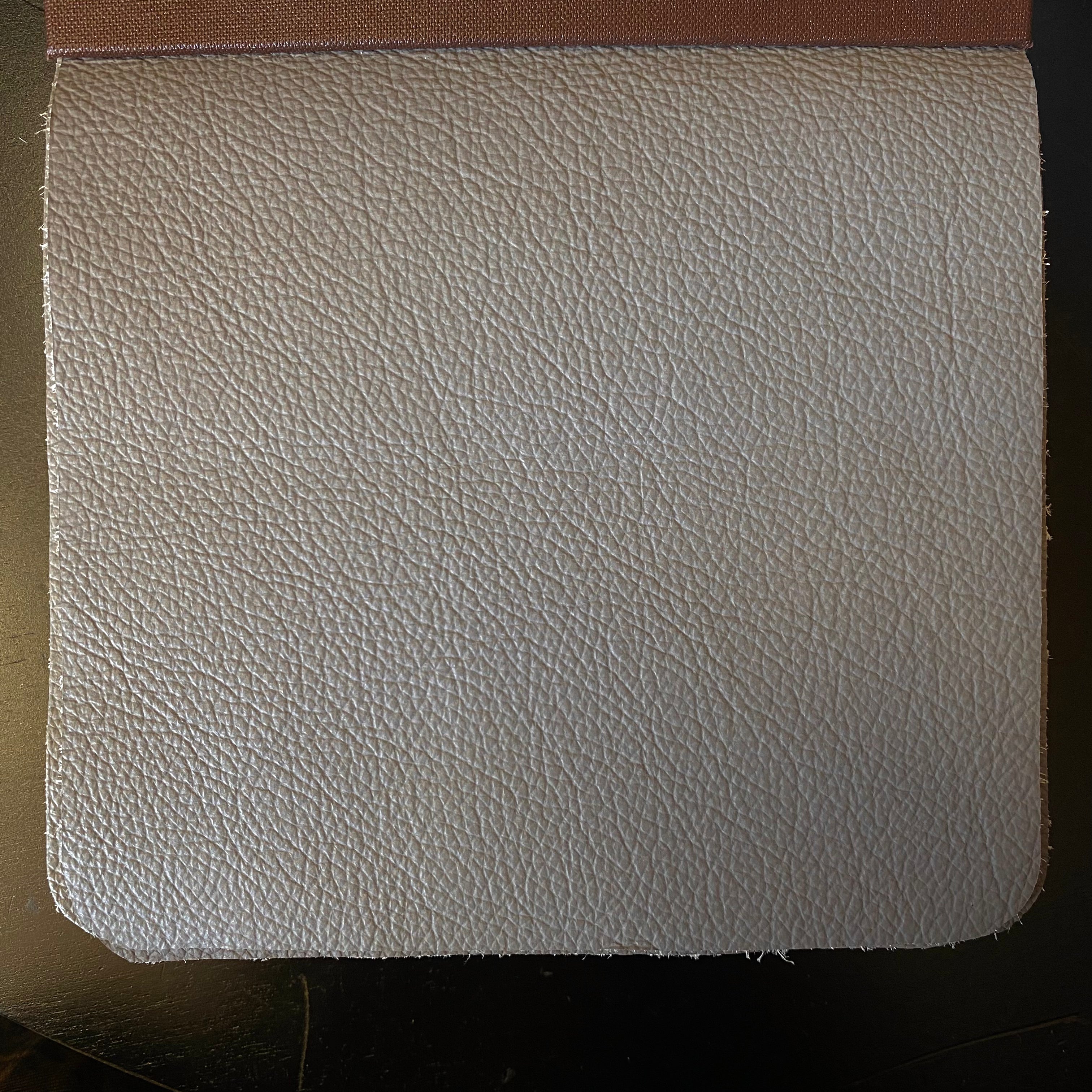 Bruna Upholstery Leather - Light Grey