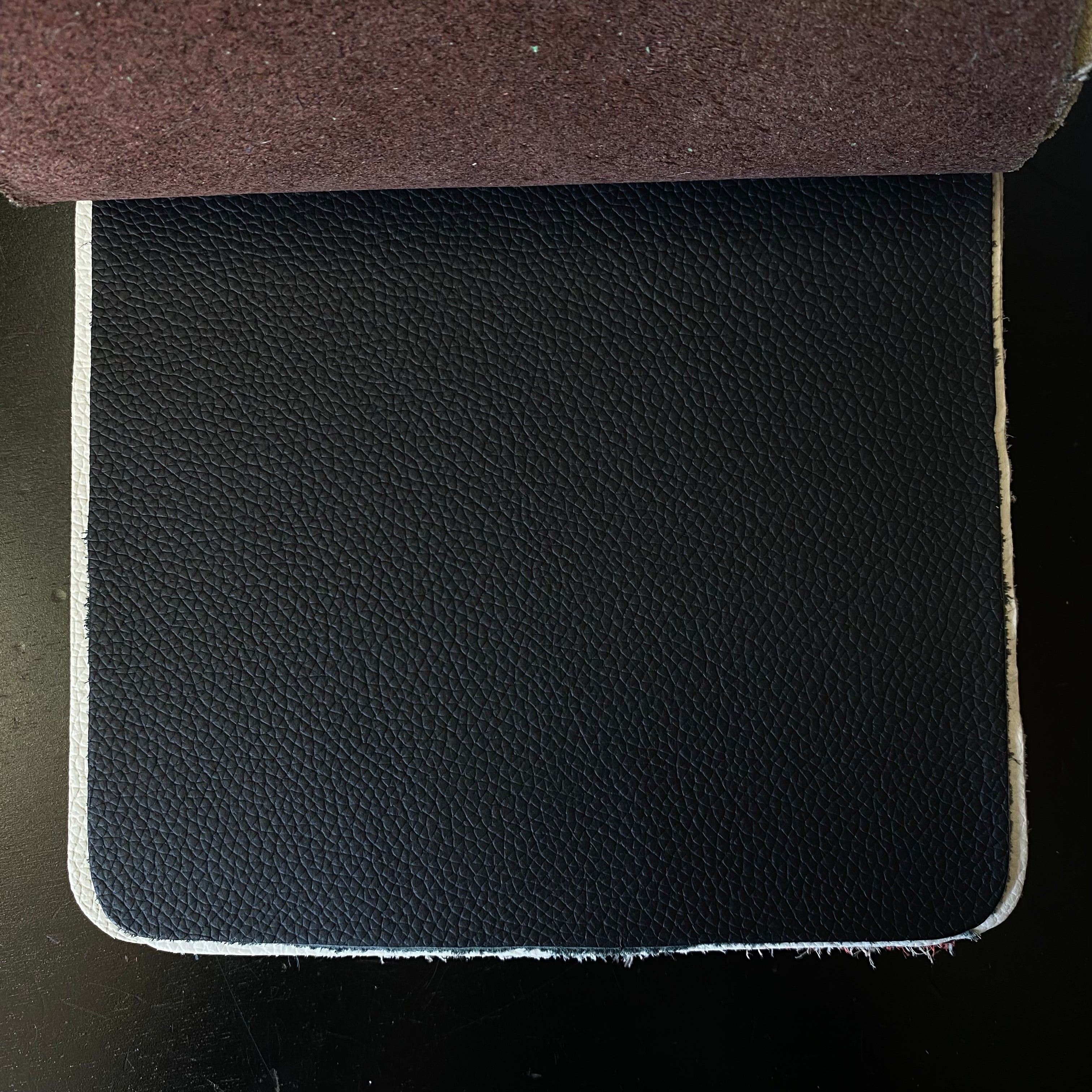 Bruna Upholstery Leather - Black