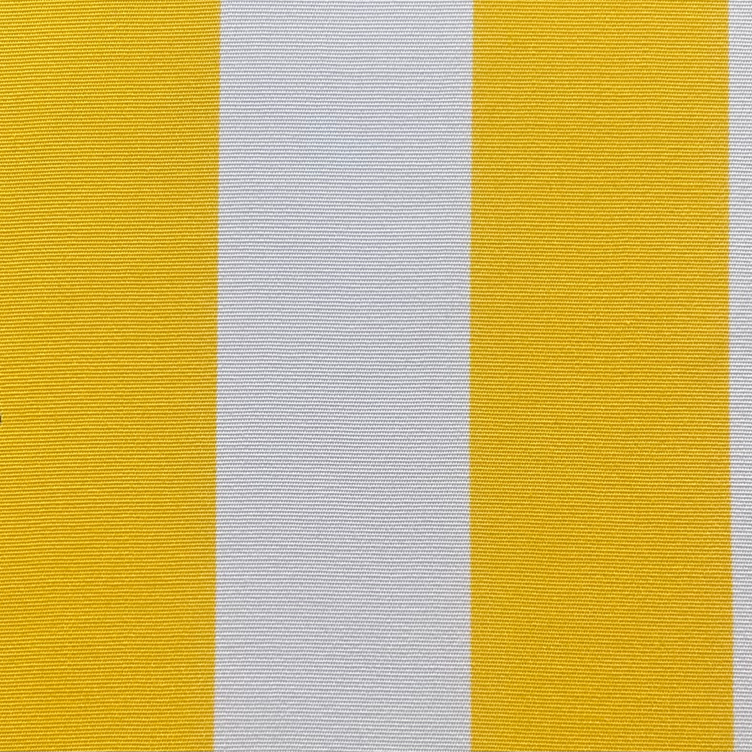 Sunbrella Upholstery Fabric Yellow 2.5cm Stripe
