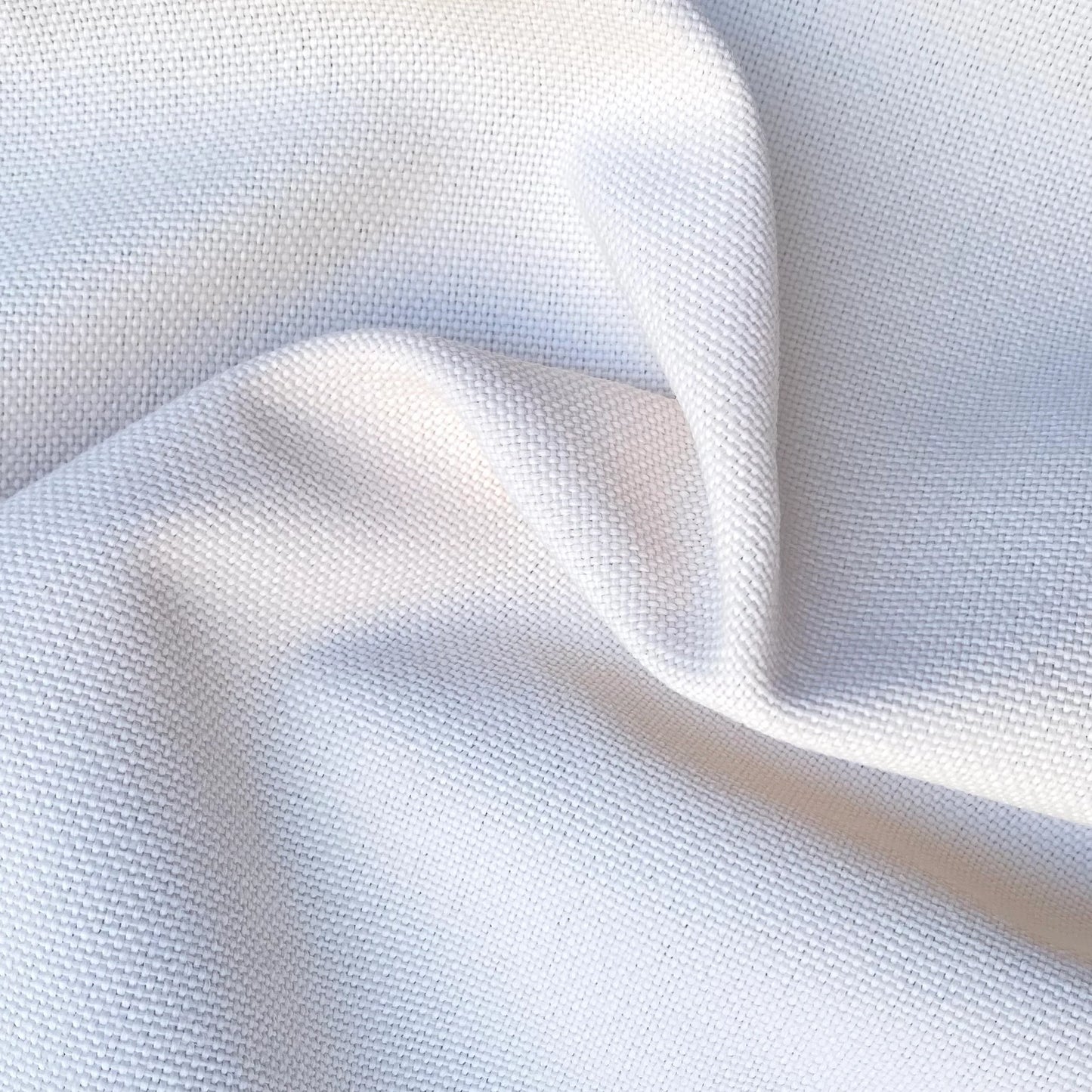 White Upholstery Fabric