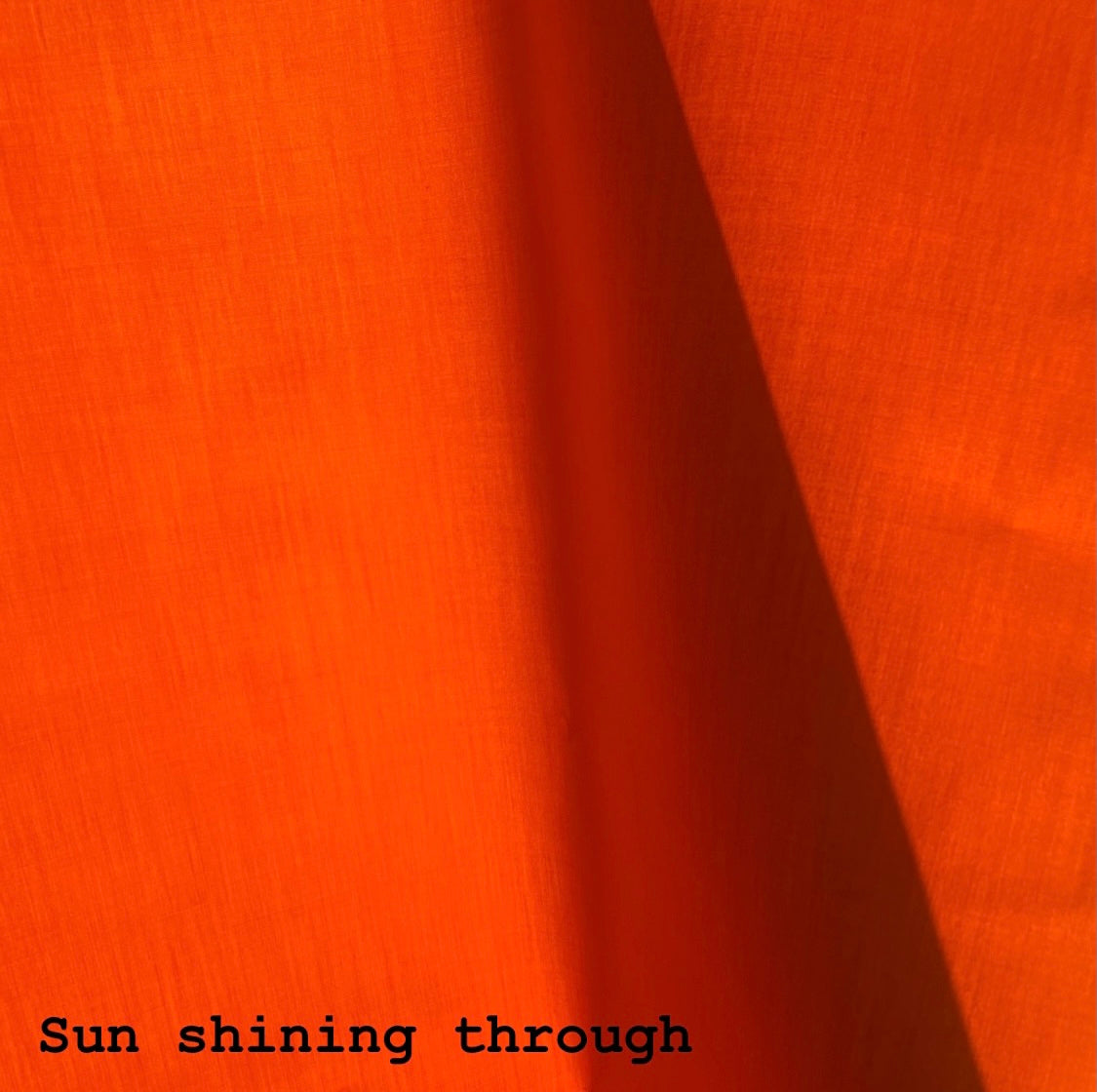 Sunbrella Canvas Orange