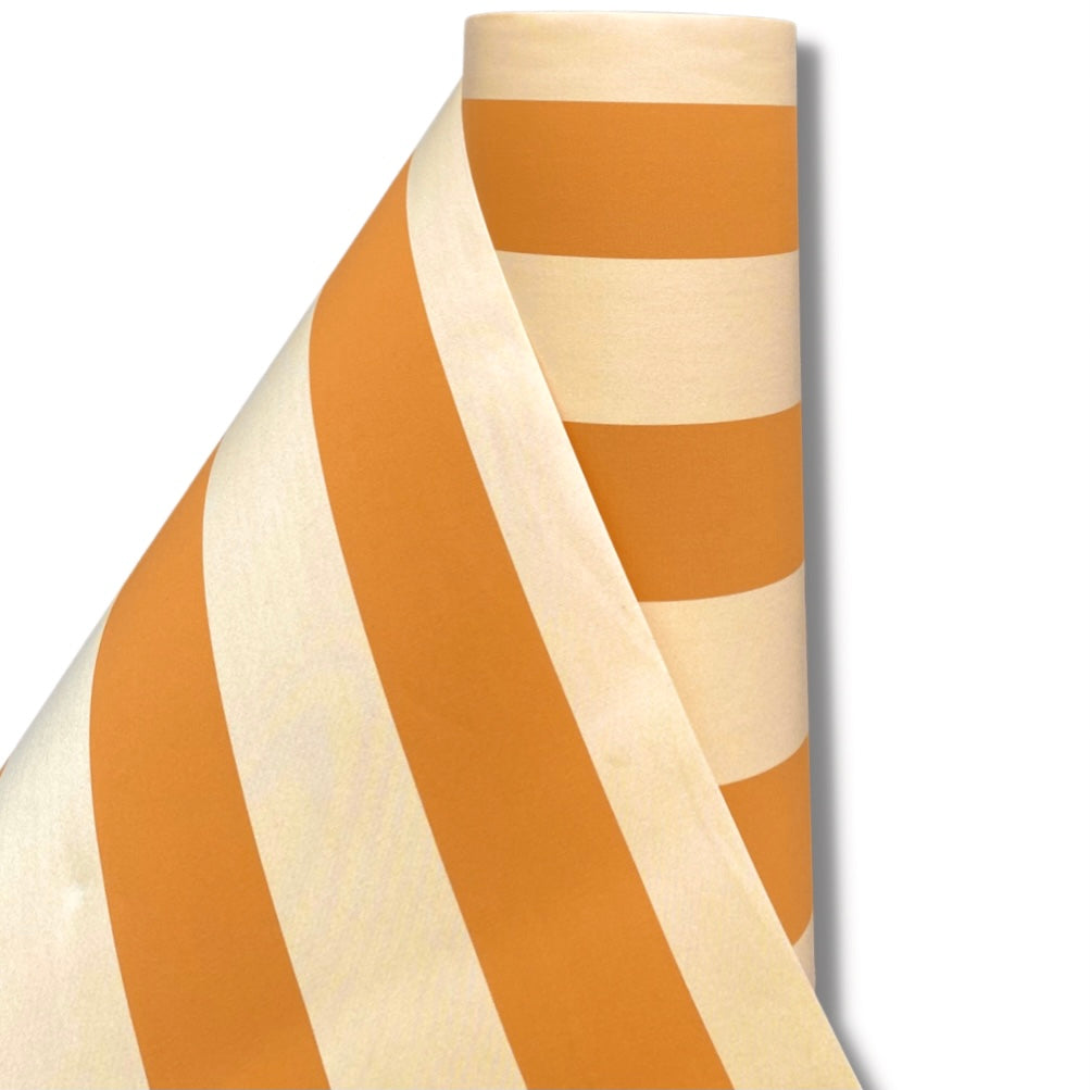 Dickson Mandarin & Cream Stripe