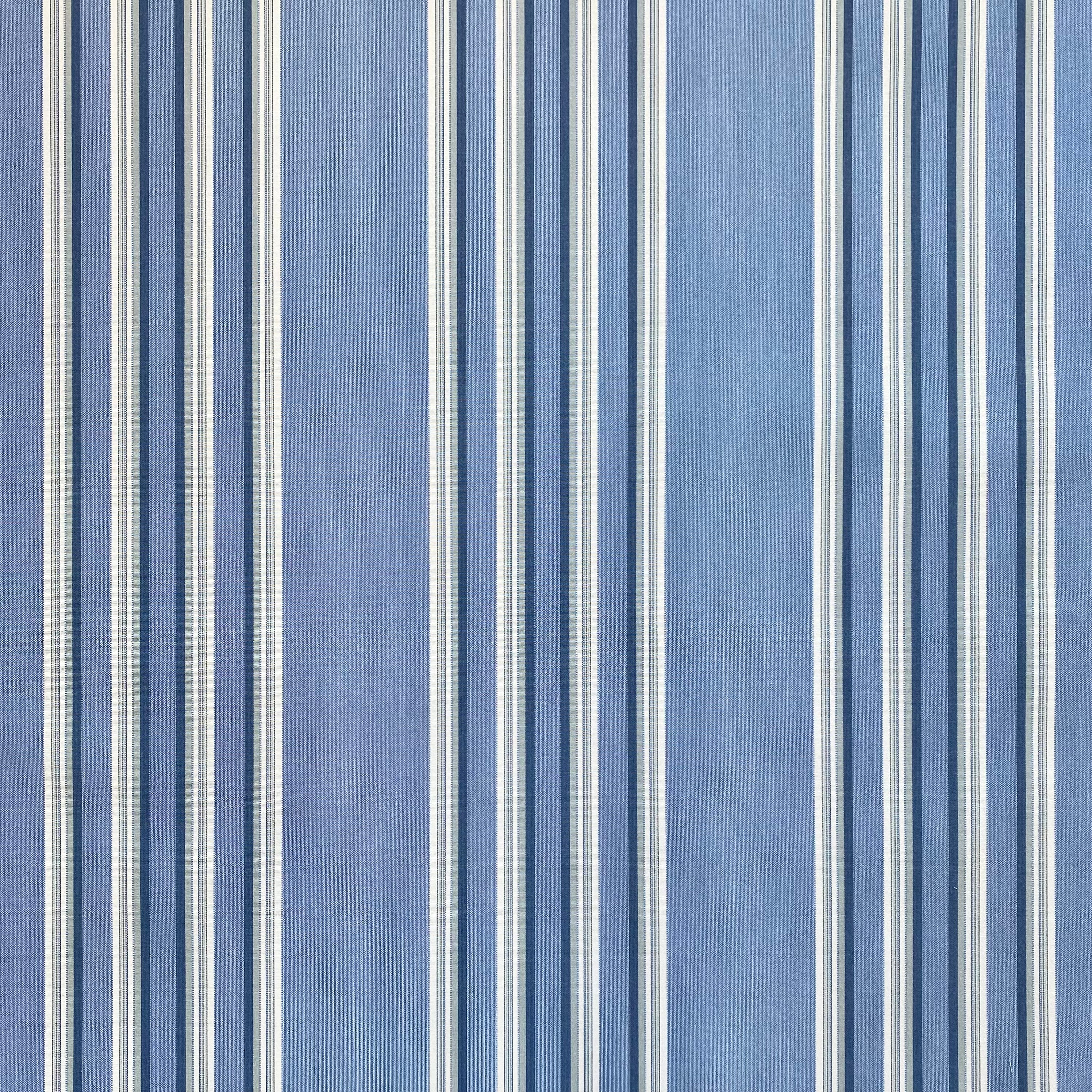 Sunbrella Canvas Hampton Blue Stripe
