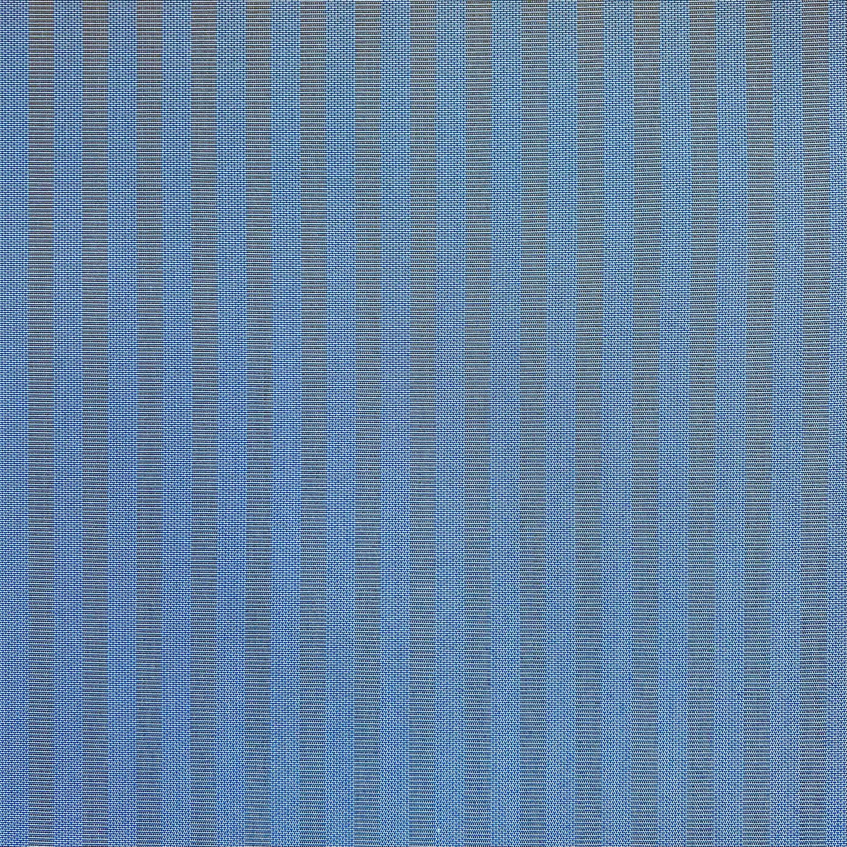 Sunbrella Acrylic Canvas: Ice Blue Tweed Stripe