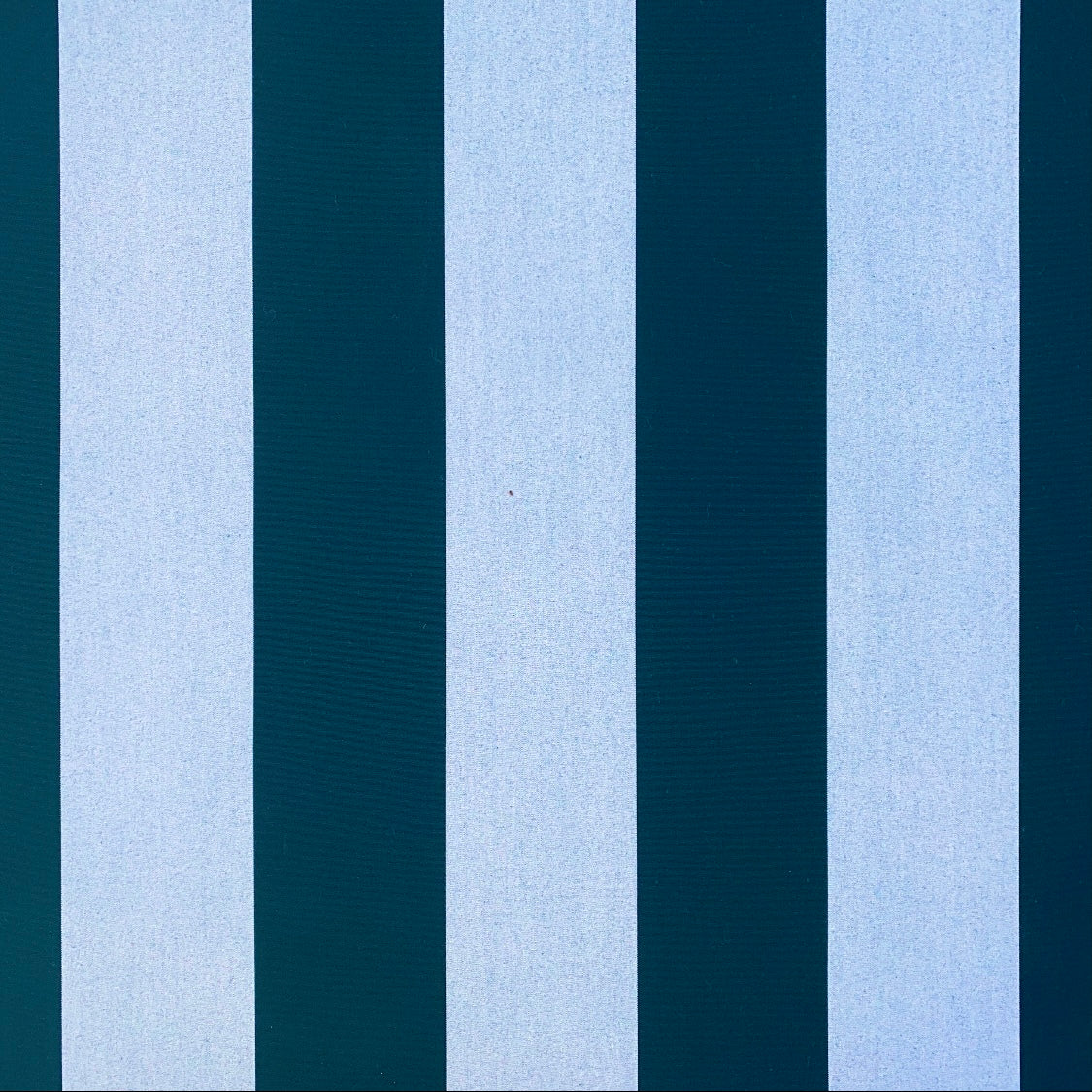 Sunbrella Acrylic Canvas: Forest Green & Mottle Grey Stripe