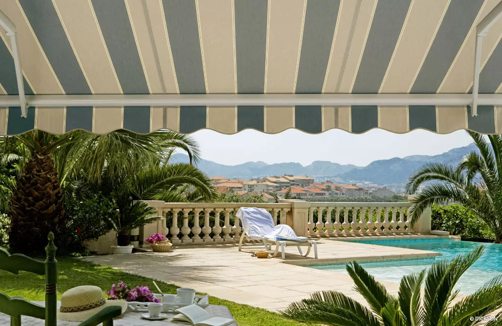 Sunbrella Canvas Fabric : Parme Grey