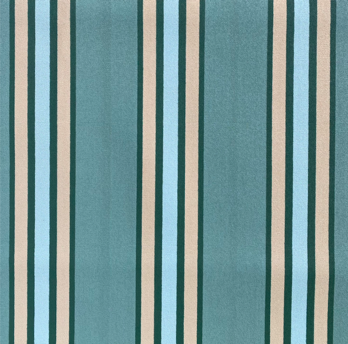 Somerton Awning Canvas: Green Stripe