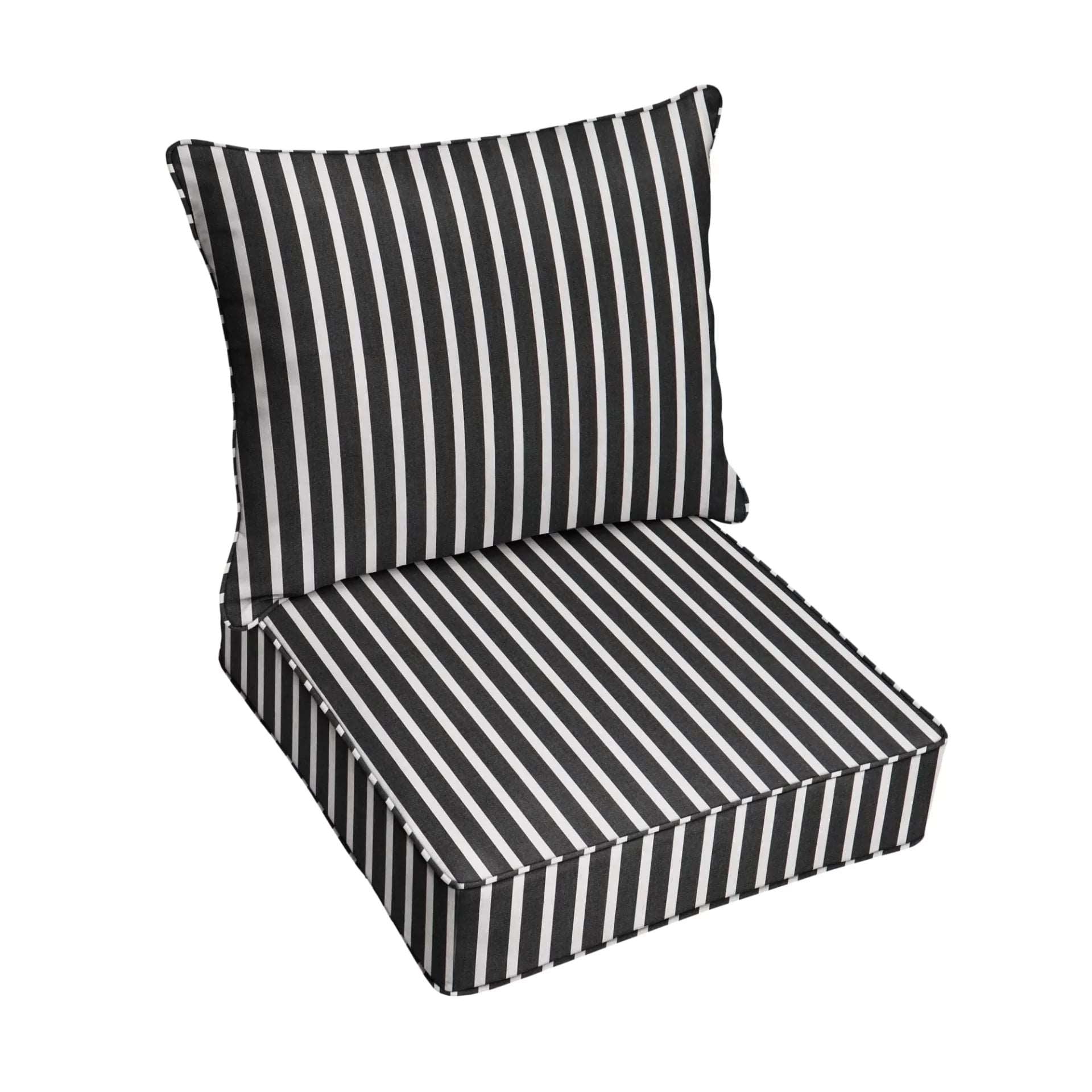 Sunbrella Shore Classic: 58033 Black & White stripe