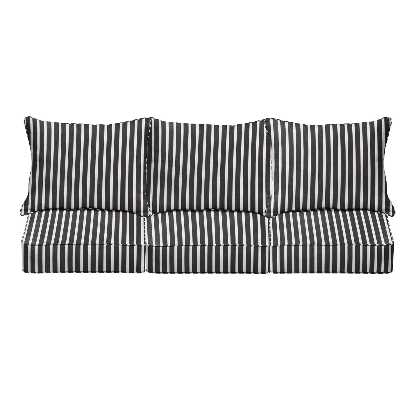 Sunbrella Shore Classic: 58033 Black & White stripe