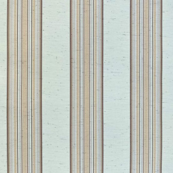 Sunbrella Canvas Fabric: Beige, Brown, Cream Stripe