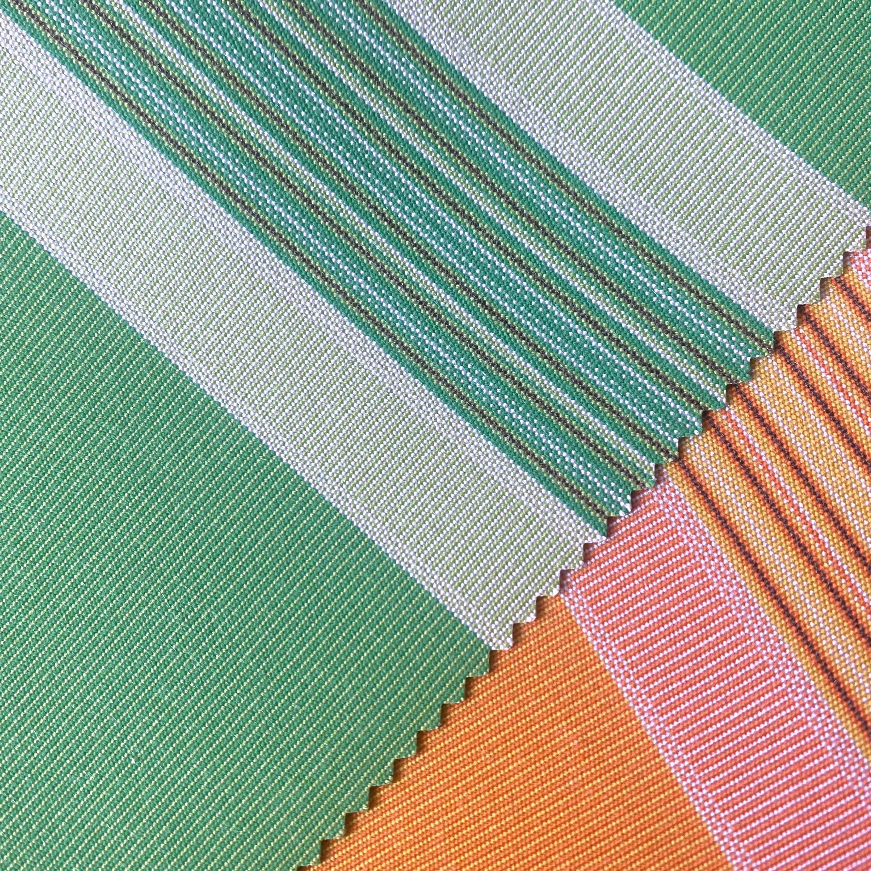 Sunbrella Acrylic Canvas: Bright Green Stripe