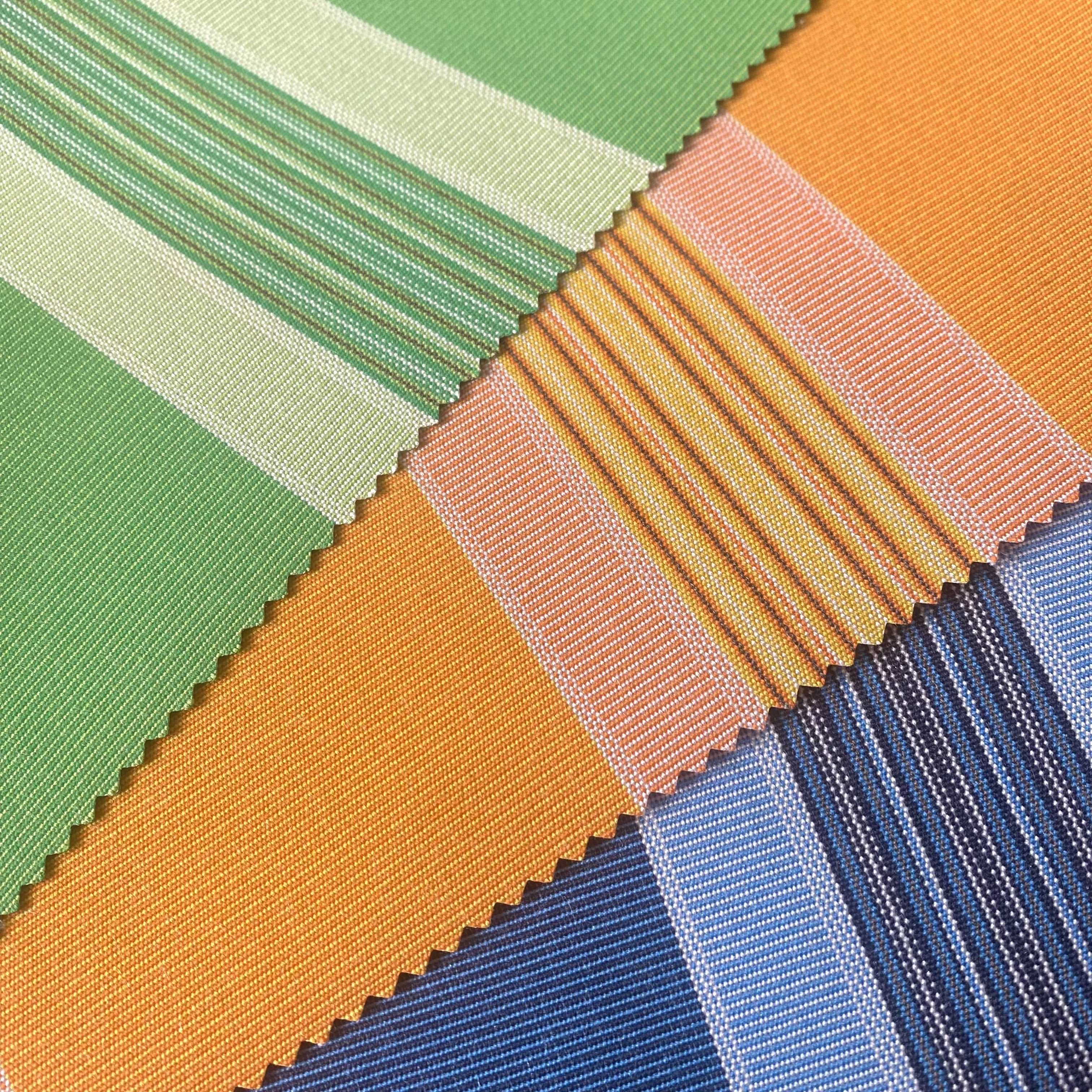 Sunbrella Acrylic Canvas: Bright Orange Stripe