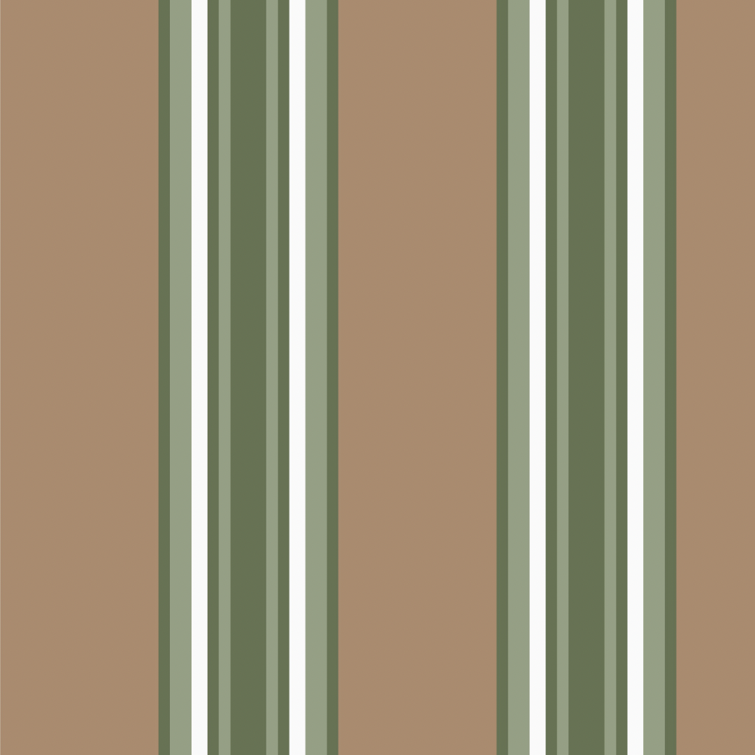 Somerton Awning Canvas: Green Stripes 2227