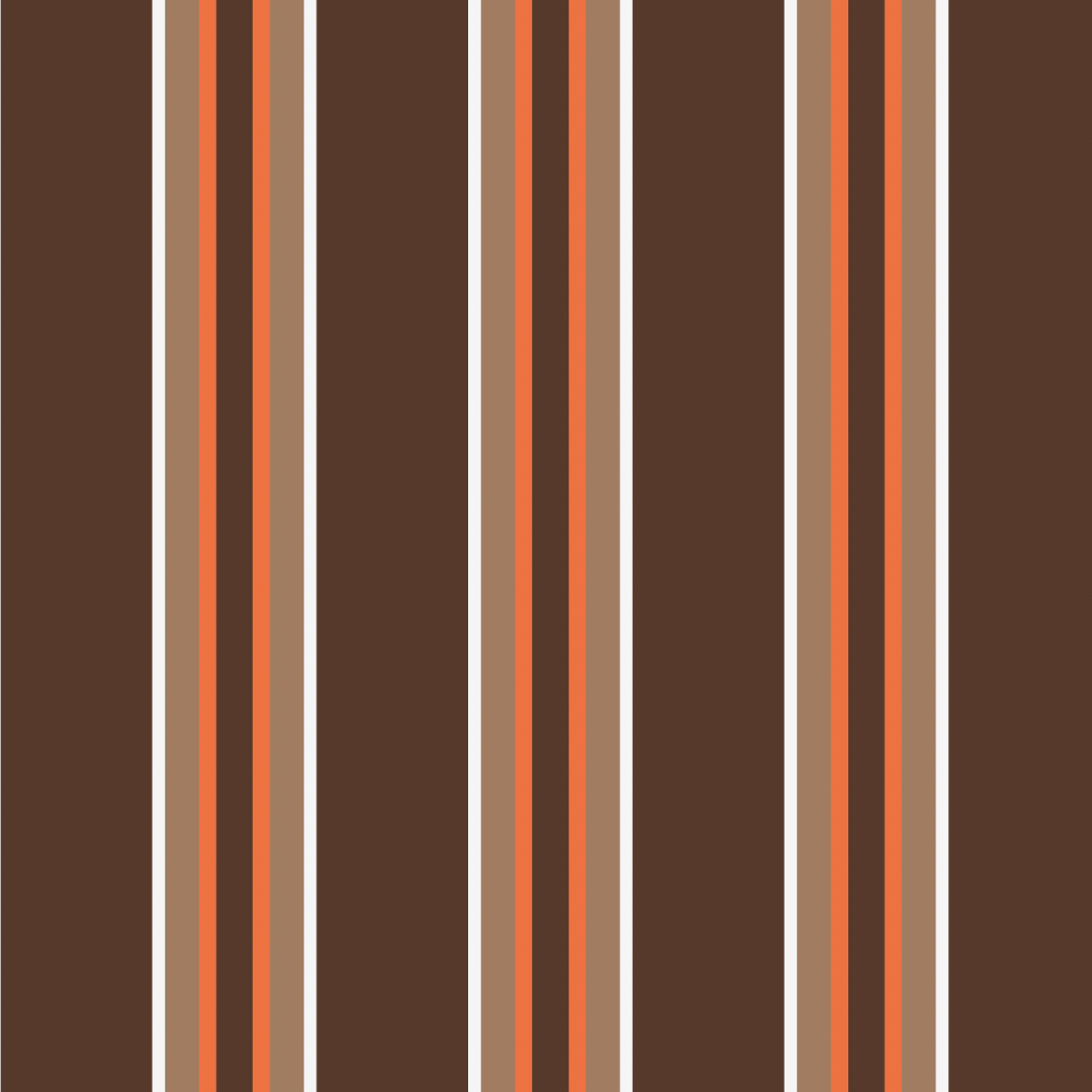 Somerton Awning Canvas: Brown Stripe 4330