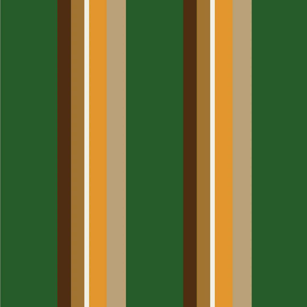 Somerton Awning Canvas: Green Stripe 2212