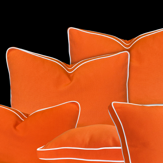 Orange Upholstery Fabric