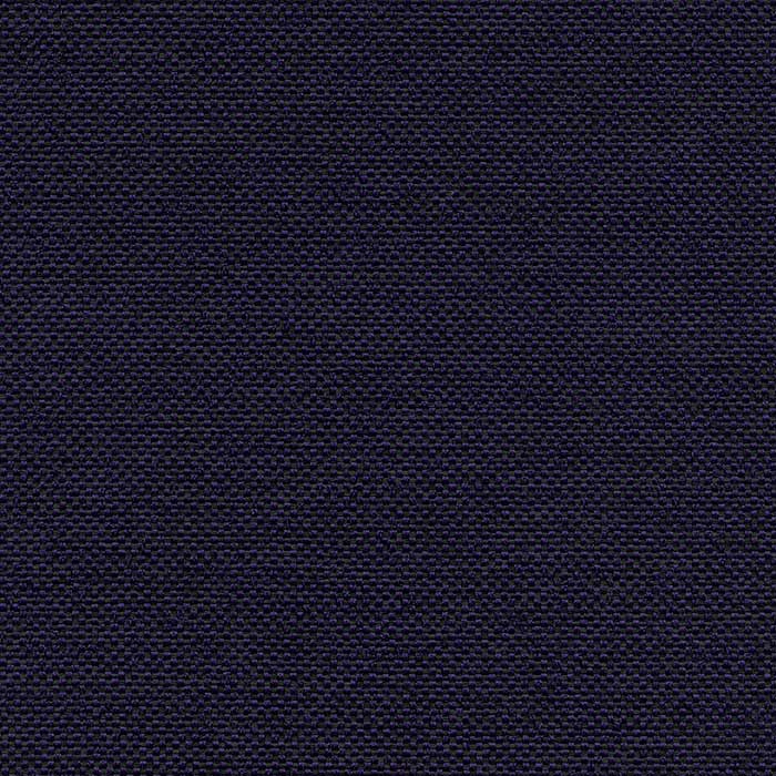 A close-up texture shot of a dark purple black woven fabric, showing the fine horizontal and vertical ribbed pattern.