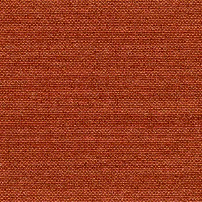 A close-up of a woven fabric texture in a warm rust or terracotta color, filling the entire frame.