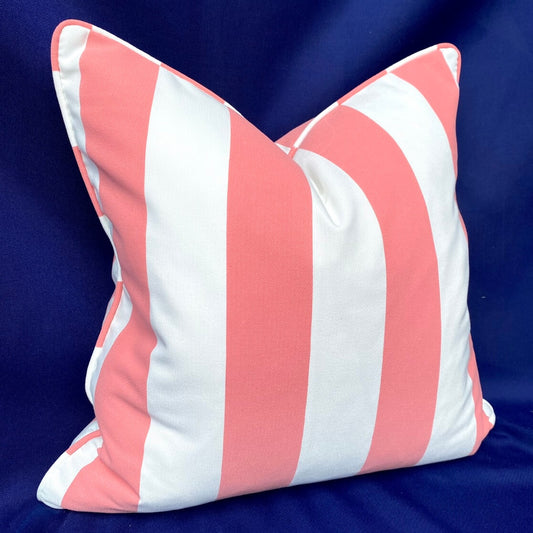 Pink and White Stripe