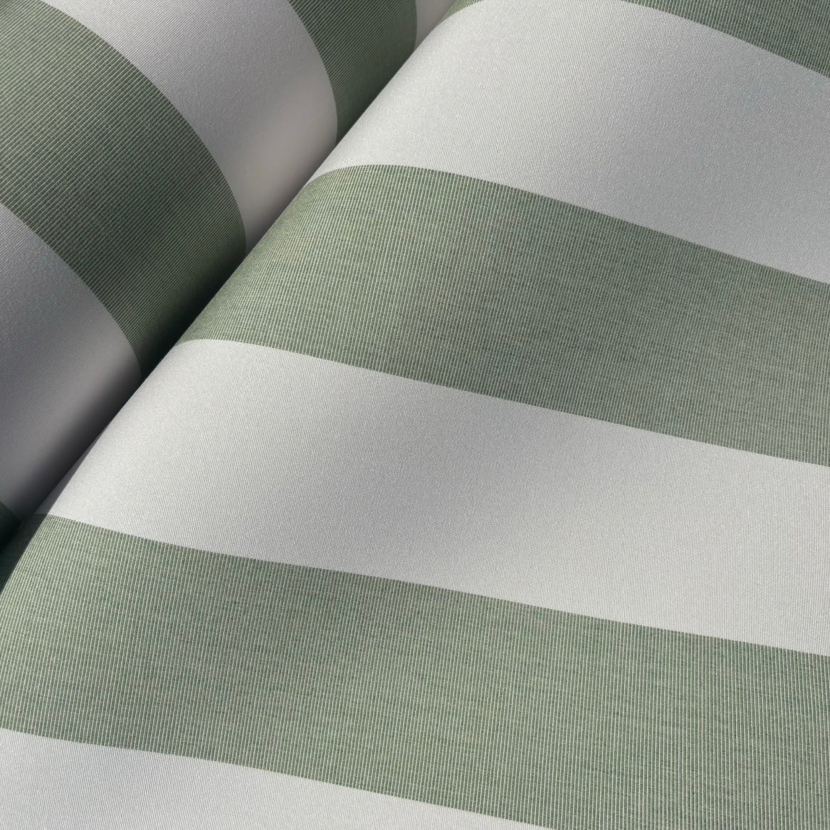 Palma De Mallorca Sage & White Stripe