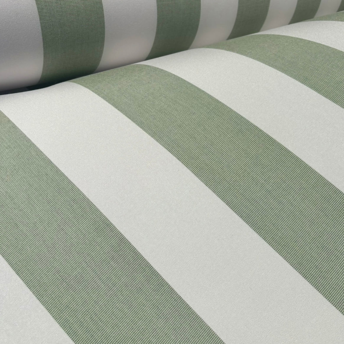 Palma De Mallorca Sage & White Stripe