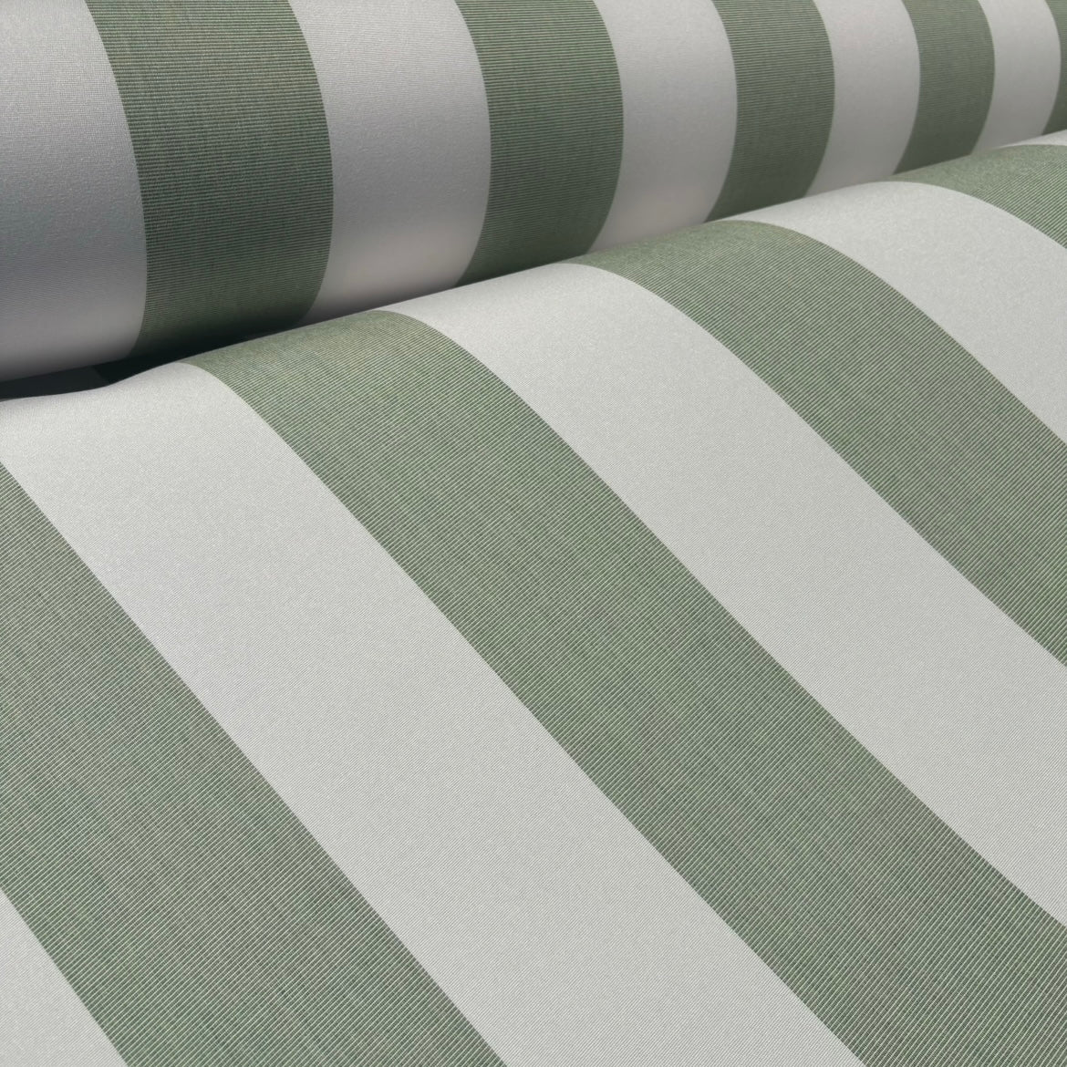 Palma De Mallorca Sage & White Stripe