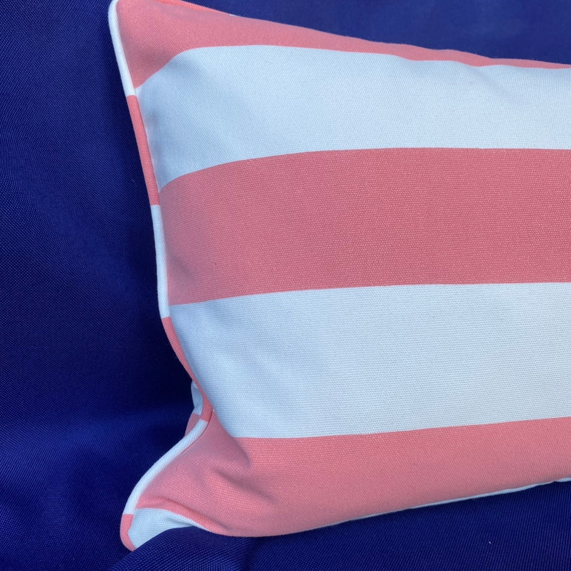 Marine Outdoor Cushions – Pink & White