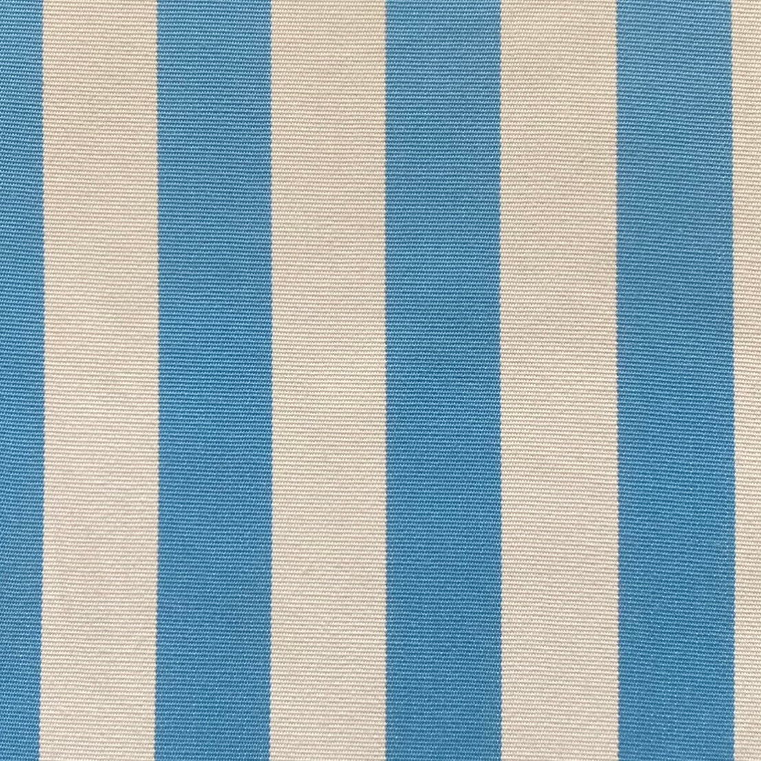 Sunbrella Upholstery Fabric Blue 1" Stripe