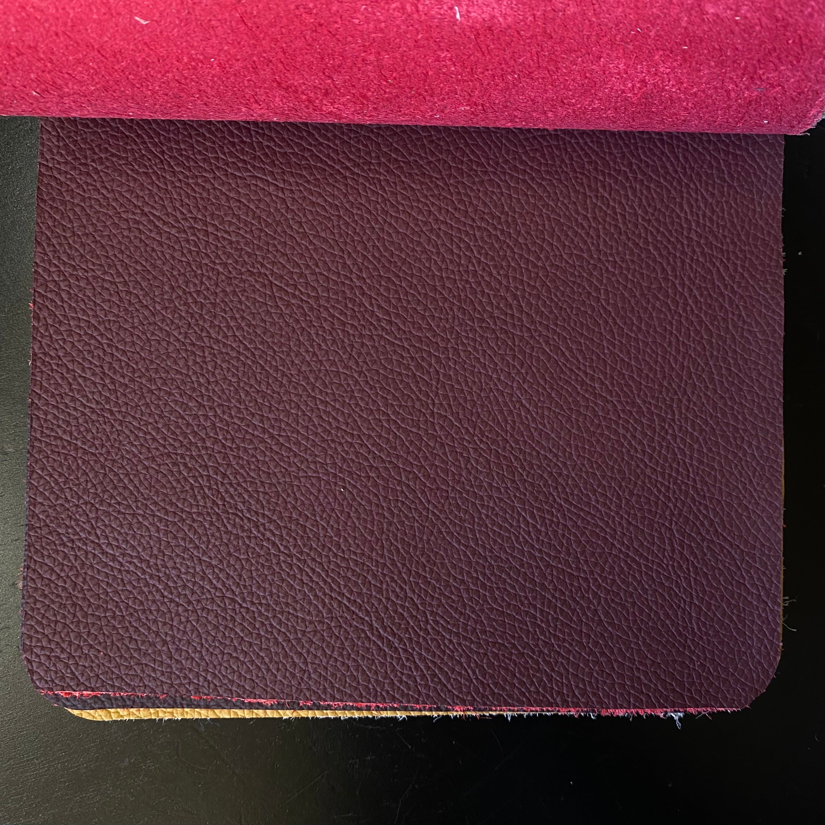 Bruna Upholstery Leather - Plum