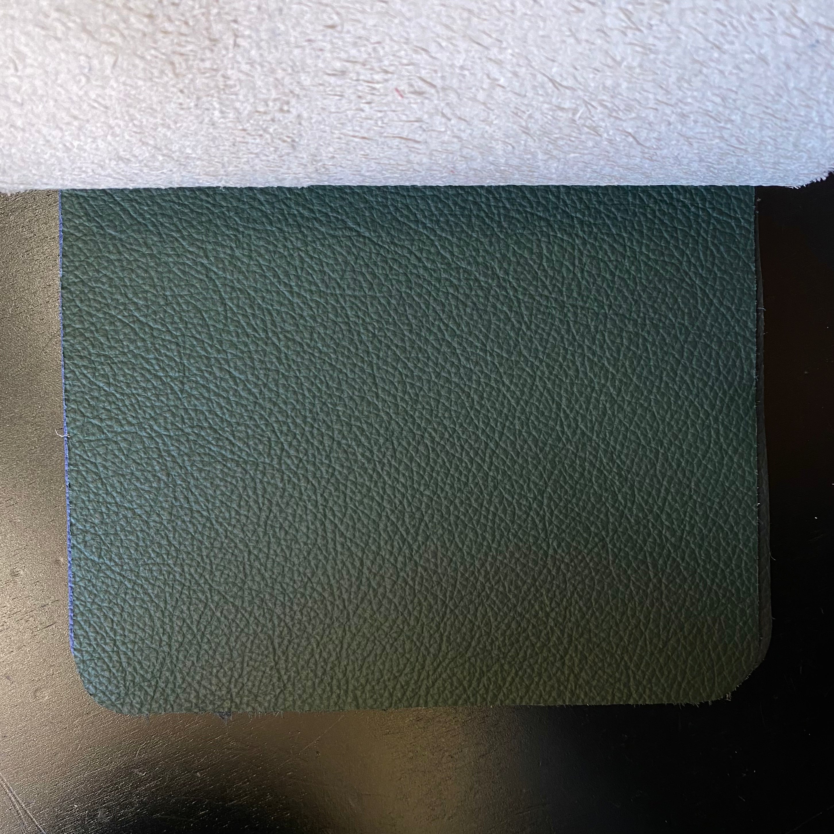 Bruna Upholstery Leather - Forest Green