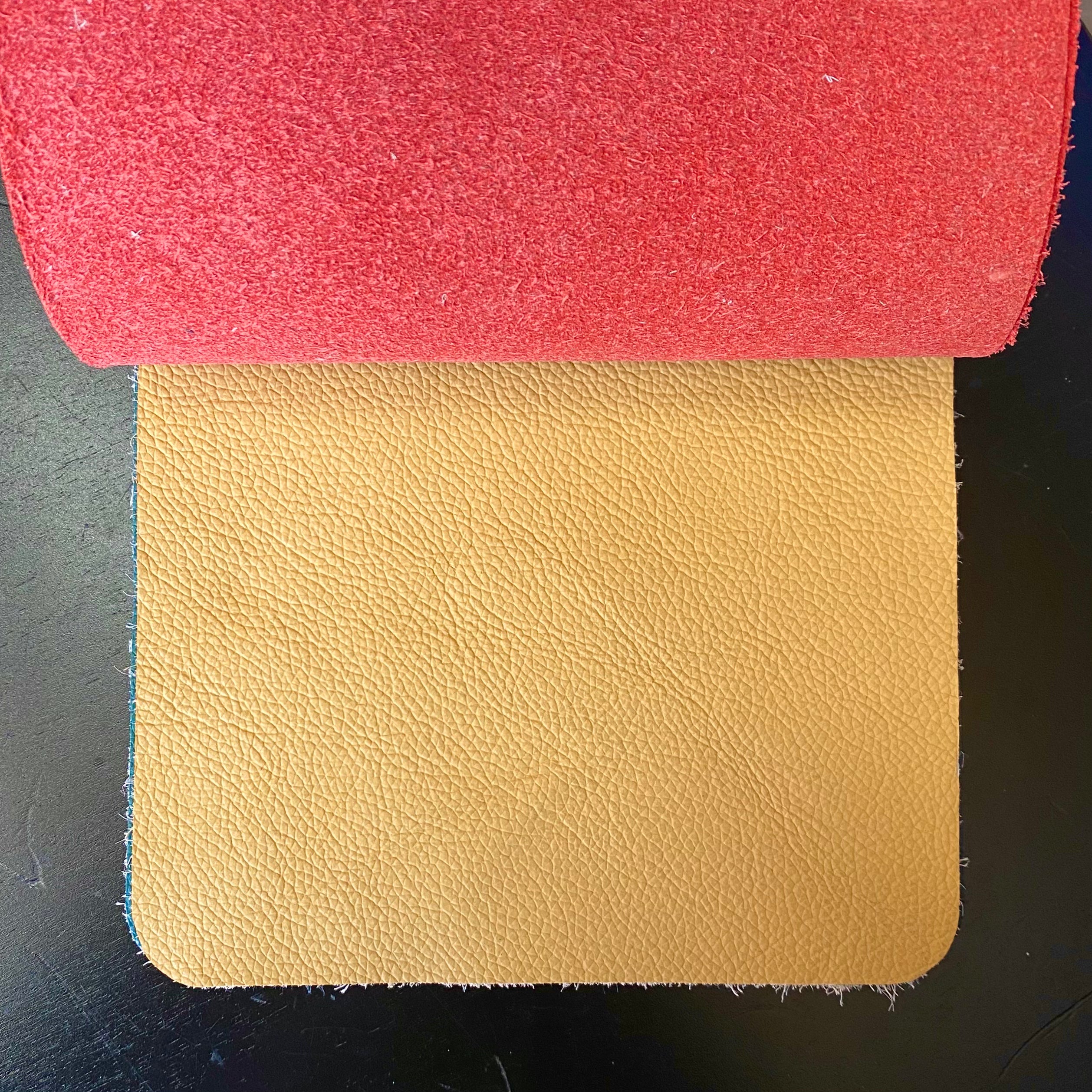 Bruna Upholstery Leather - Mustard