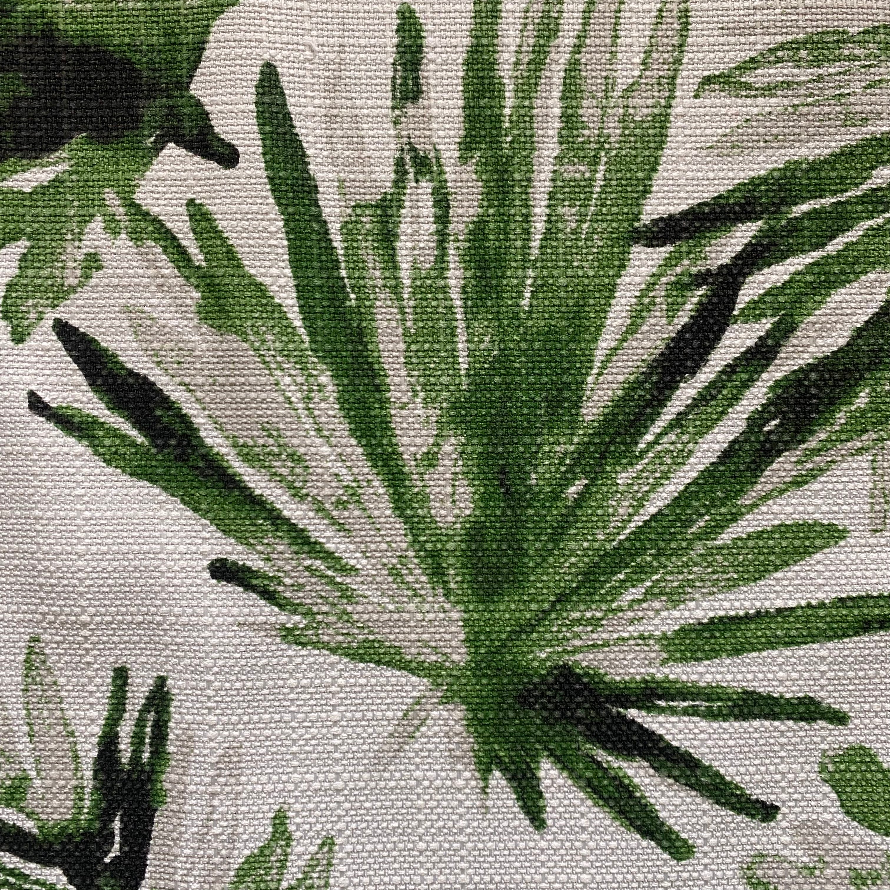 Inky Leaves Outdoor Fabric