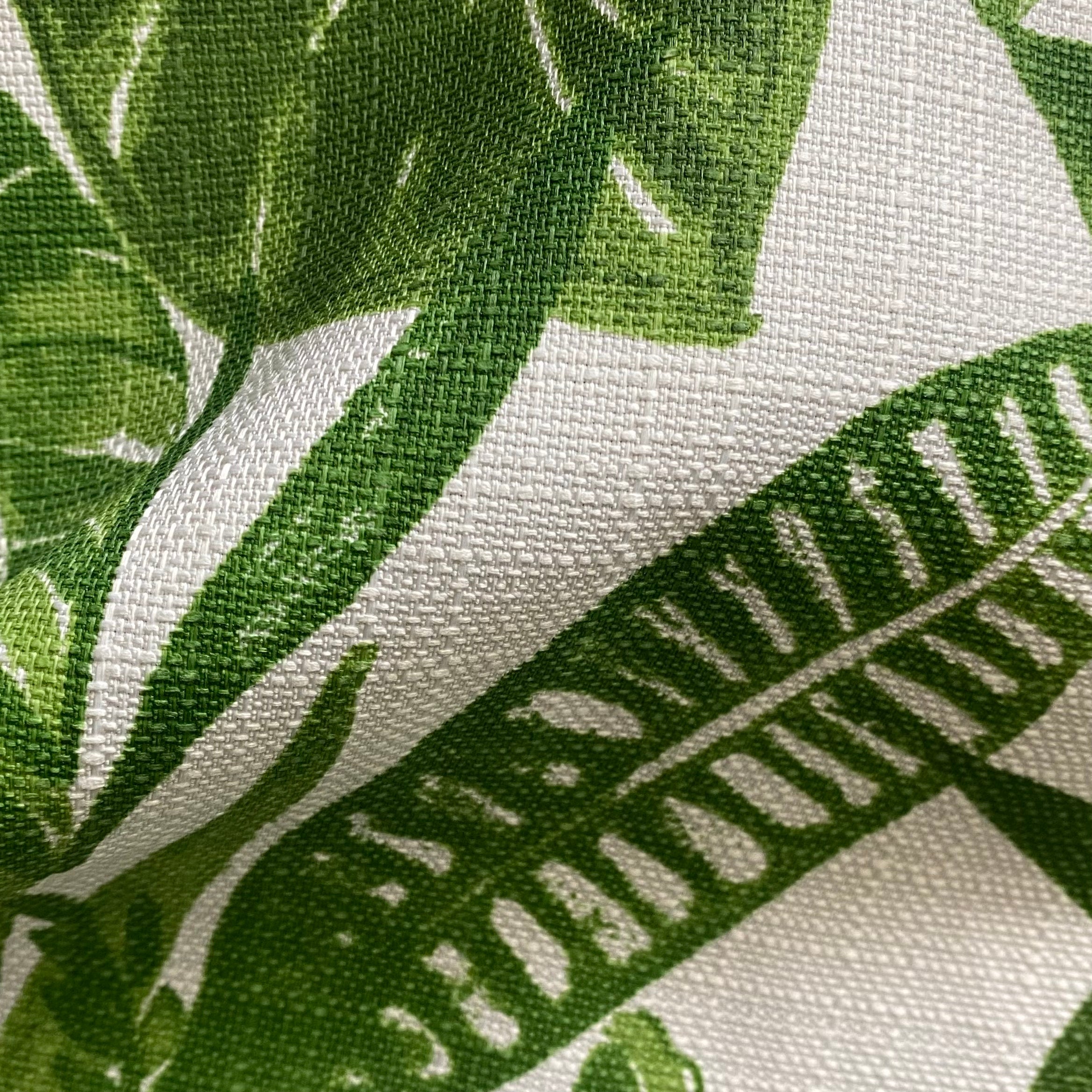 Leaf Print Outdoor Fabric