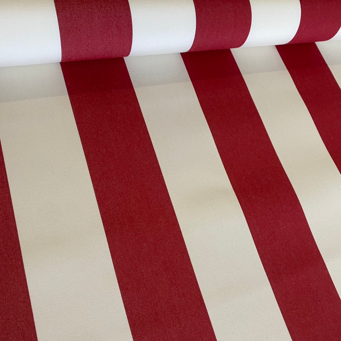 Dickson Cherry Red & Cream Stripe