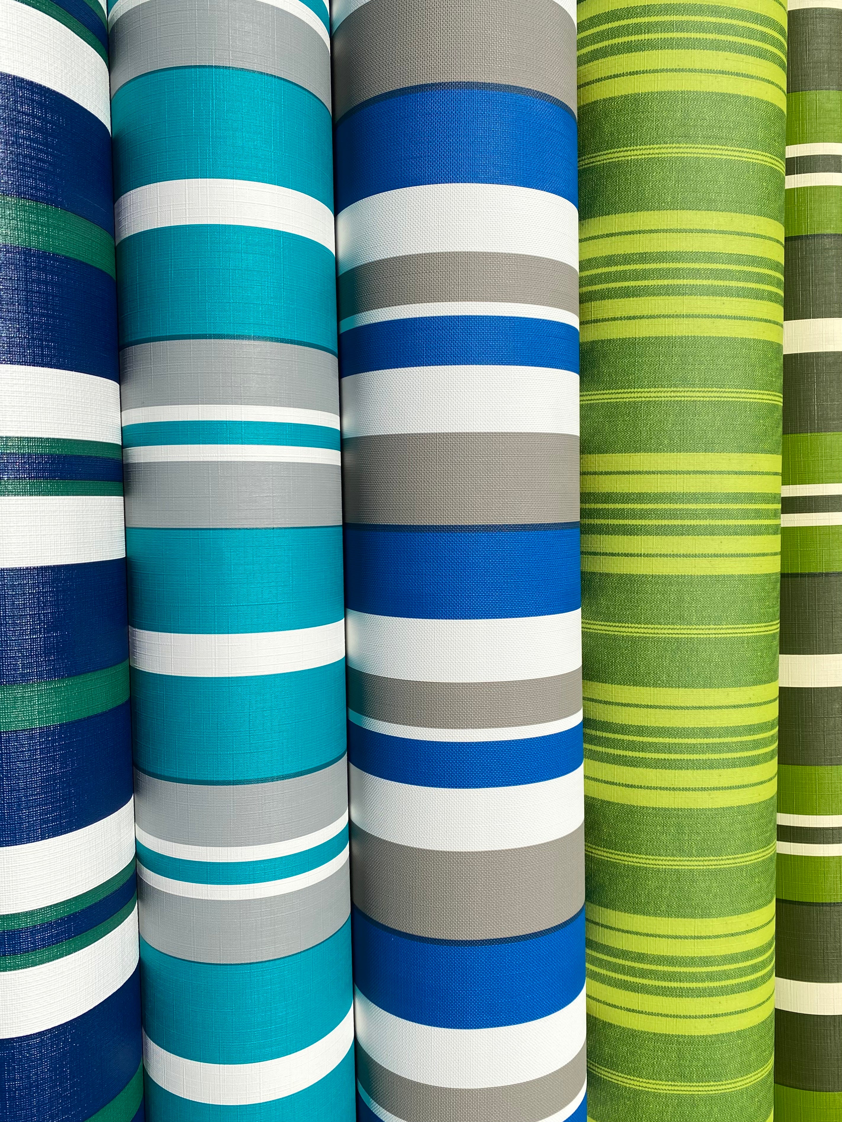 Lime Green Stripes is a plastic vinyl designed for an array of applications. 