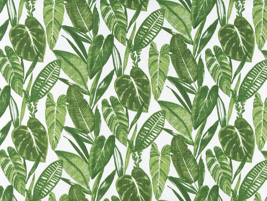 Leaf Print Outdoor Fabric