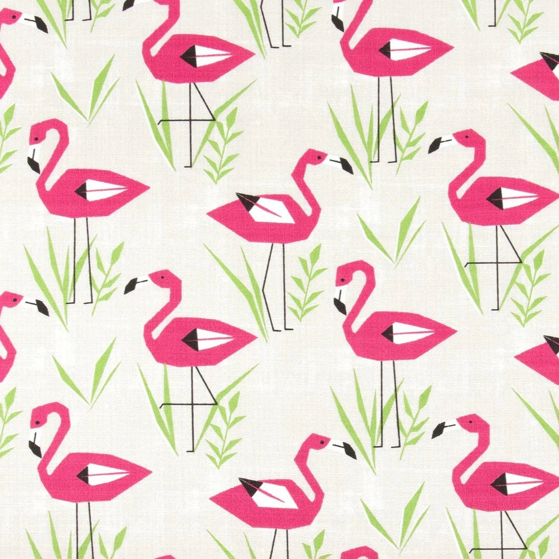 Flamingo Print Outdoor Fabric